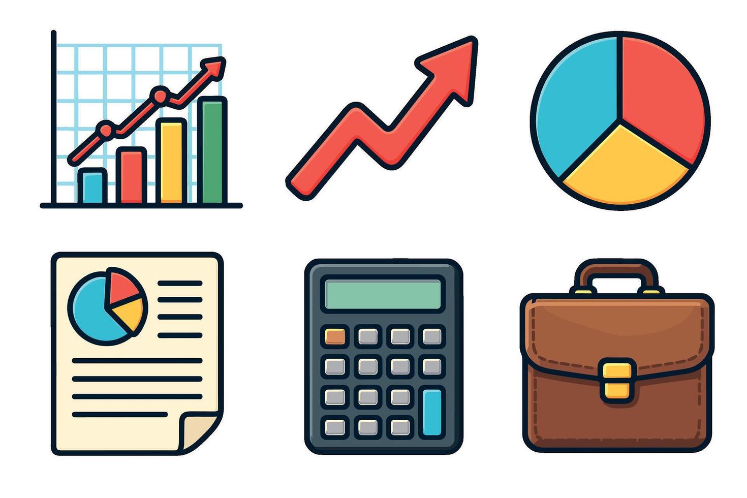Tools for effective data analysis and decision making vector