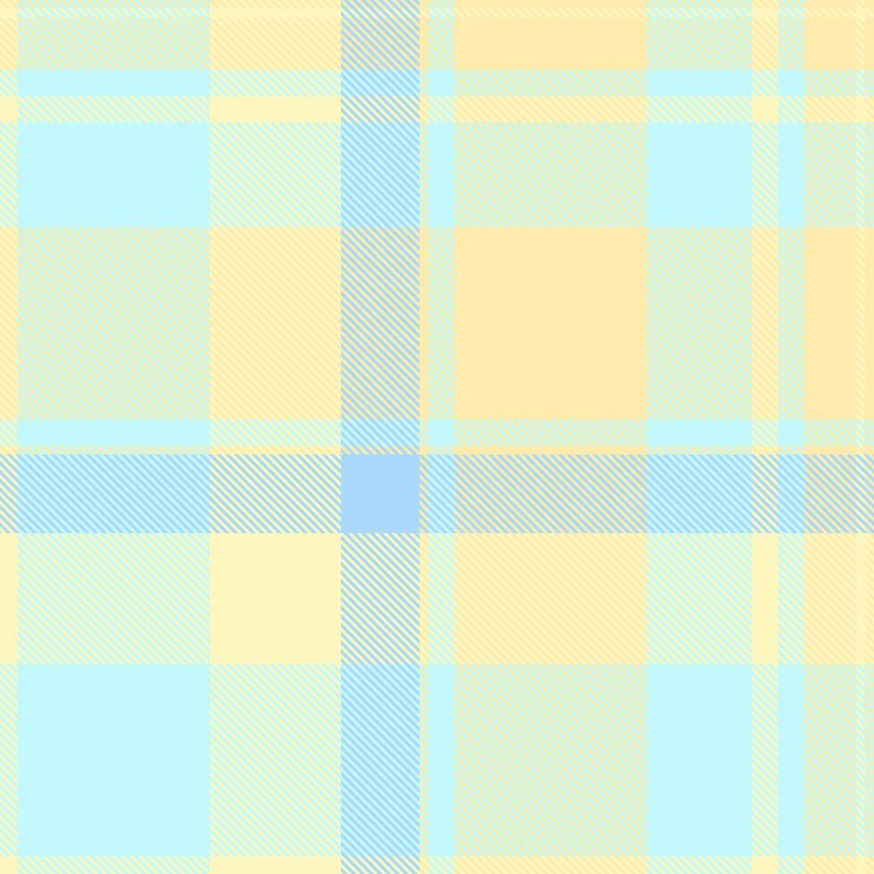 Pastel plaid pattern. A soft, visually appealing texture for backgrounds, textiles, or design elements, implying warmth and traditional craftsmanship. Versatile for numerous creative projects. vector