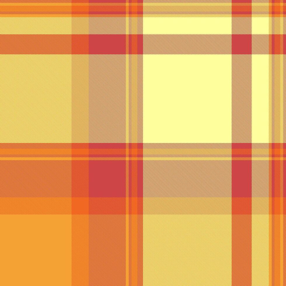 Warmtoned plaid pattern. Abstract textile design with intersecting lines, perfect for backgrounds, textures, or fashionrelated projects. Cozy and versatile. vector