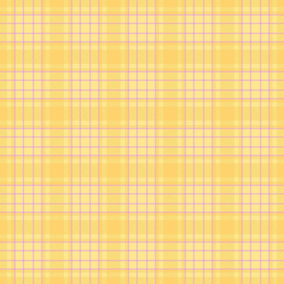 Warm, inviting plaid pattern in shades of yellow and lavender. Versatile for backgrounds, textiles, or adding a touch of rustic charm to your designs. vector