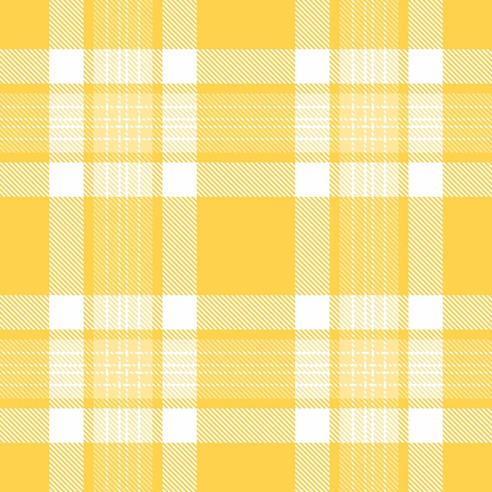 Sunshine yellow and white plaid pattern. Textile design ideal for summer, picnics, crafting, or adding a cheerful accent. Versatile and timeless. vector