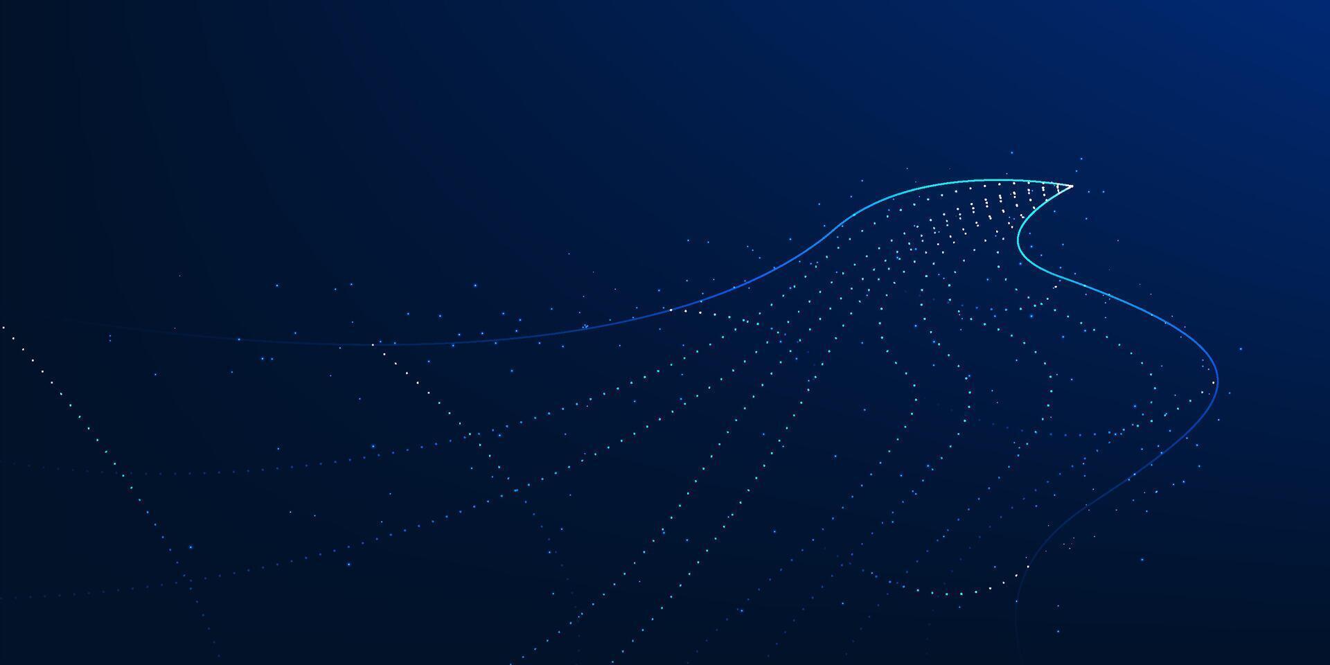 Futuristic high speed data lines moving forward in layered waves, symbolizing rapid data transfer, global communication, and the power of digital technology vector