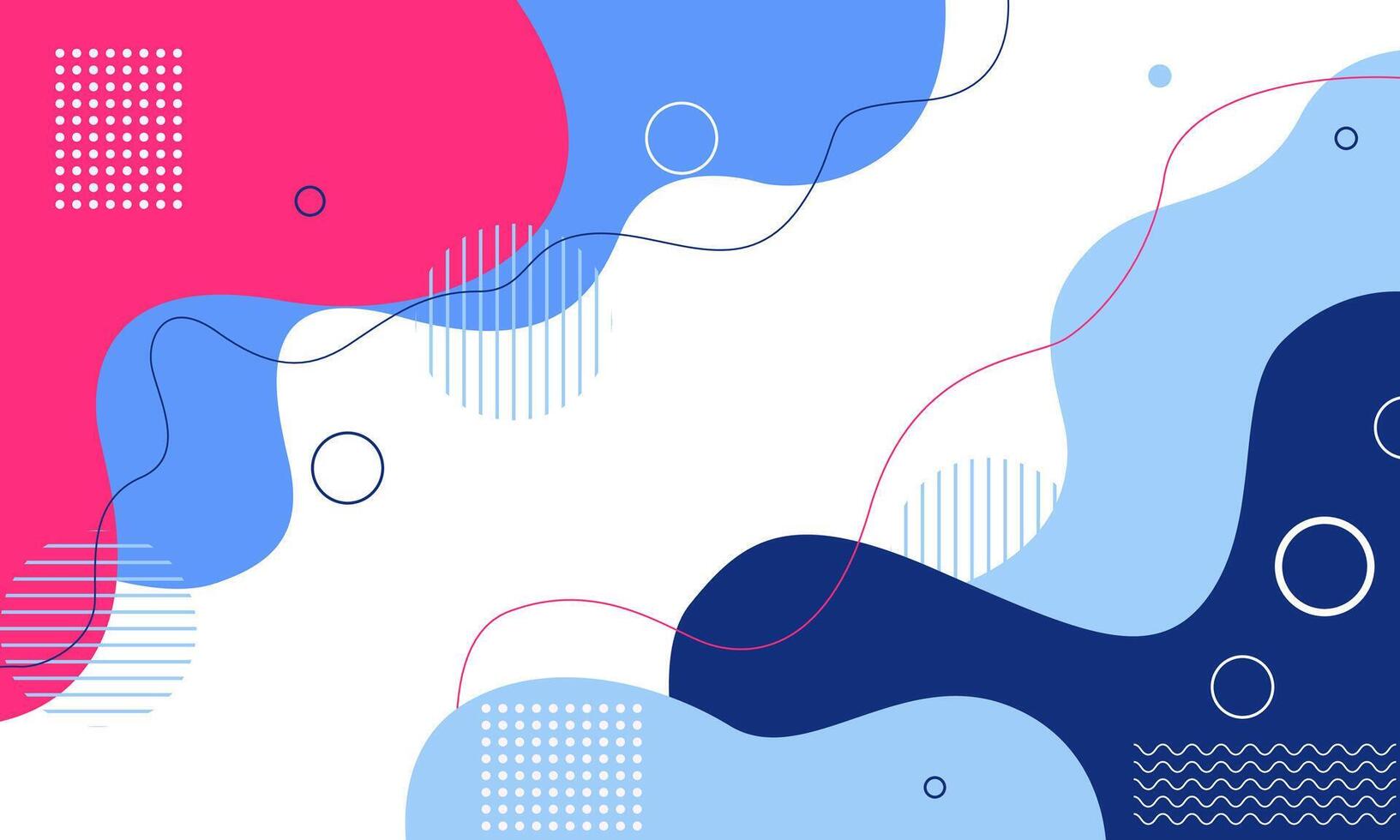 modern abstract background with colorful shapes and lines vector