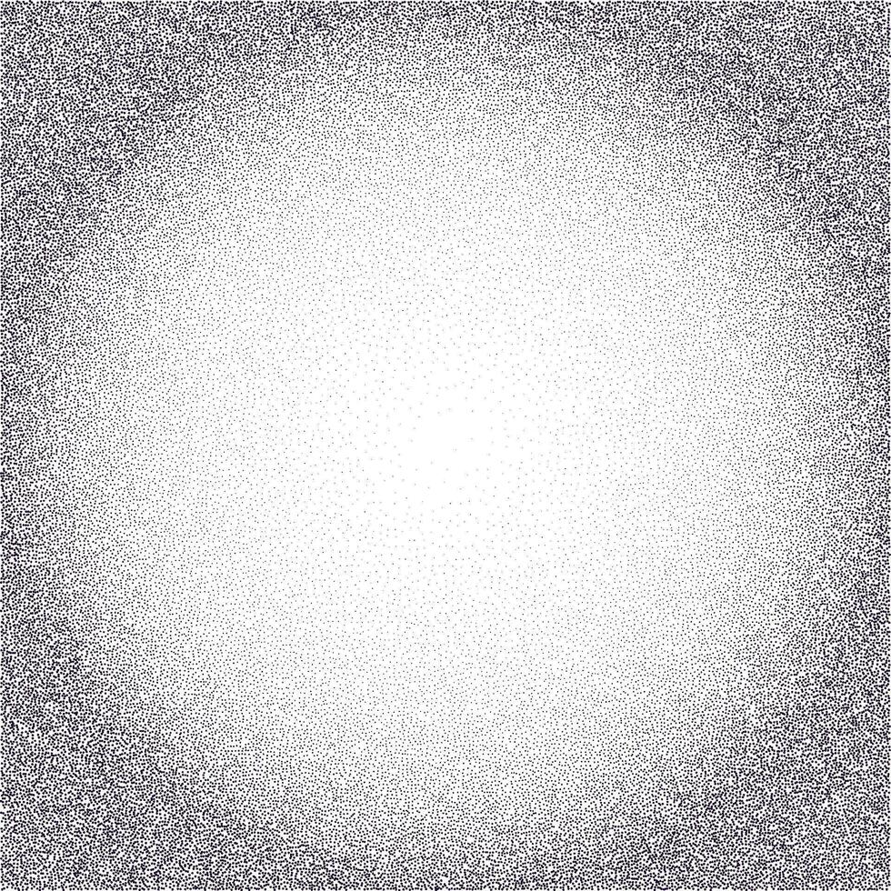 Gritty abstract gradient grain texture, dot speckles, noise grunge overlay. Dissolve stipple sand halftone background, bg. Pointillism Art vector