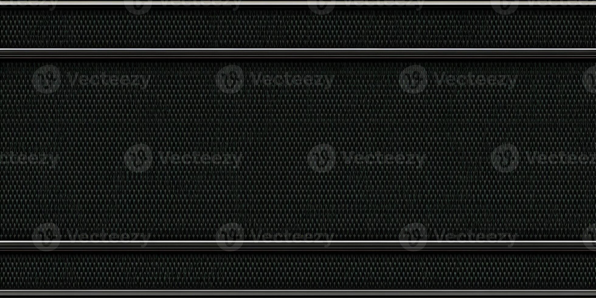 A dark textured background features a subtle repeating pattern and metallic lines photo