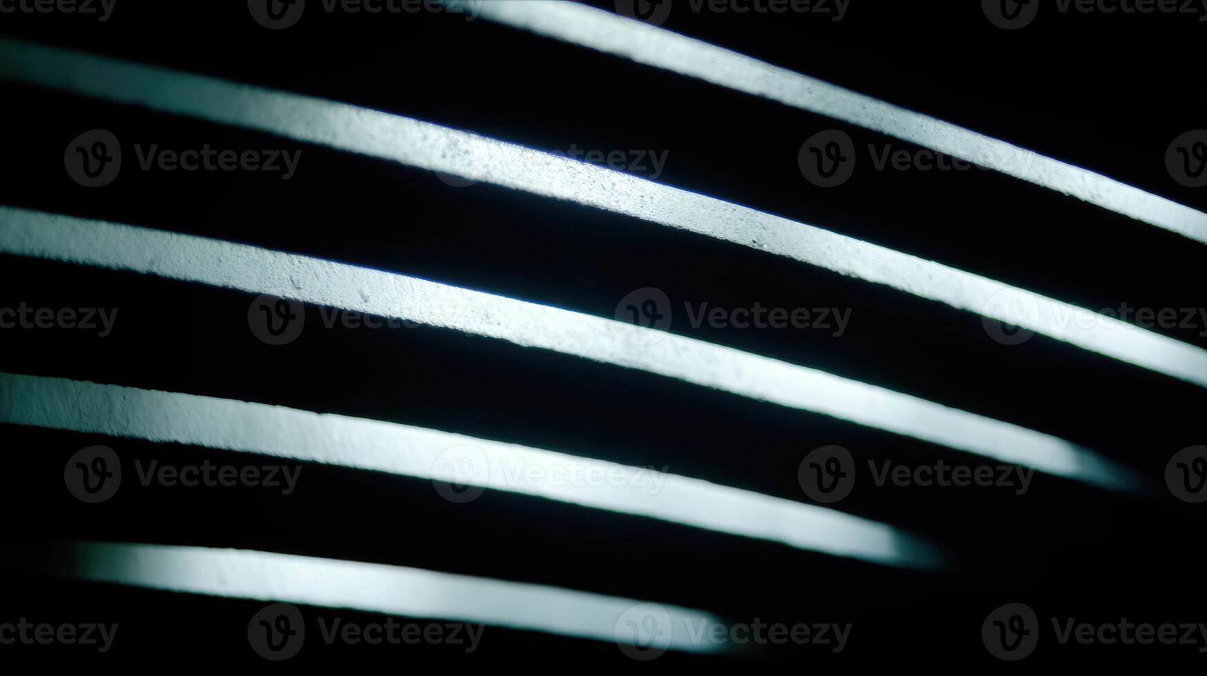 Light through slatted lines creates an abstract pattern photo