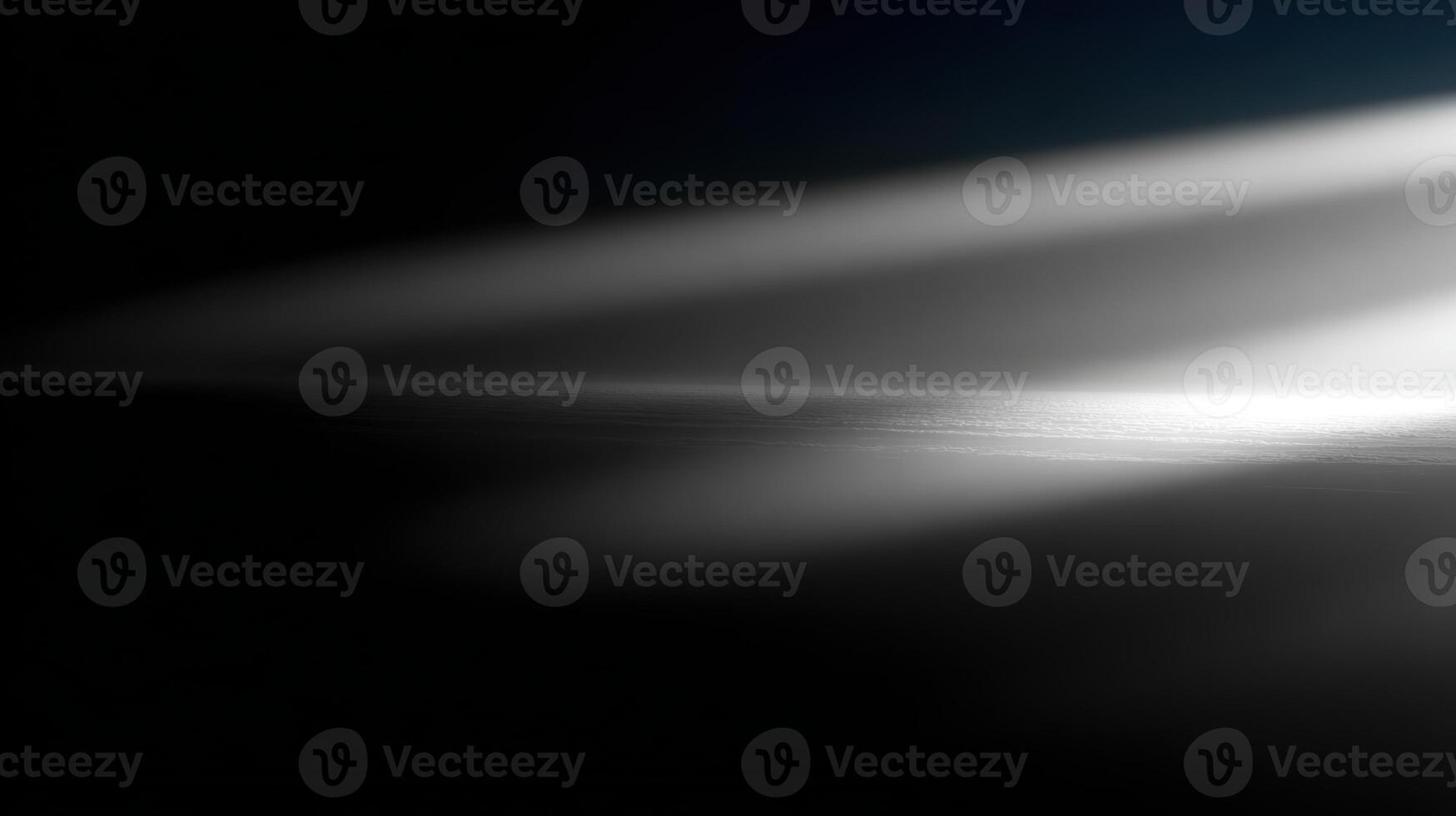 Light beams create a soft atmosphere in a dark setting photo