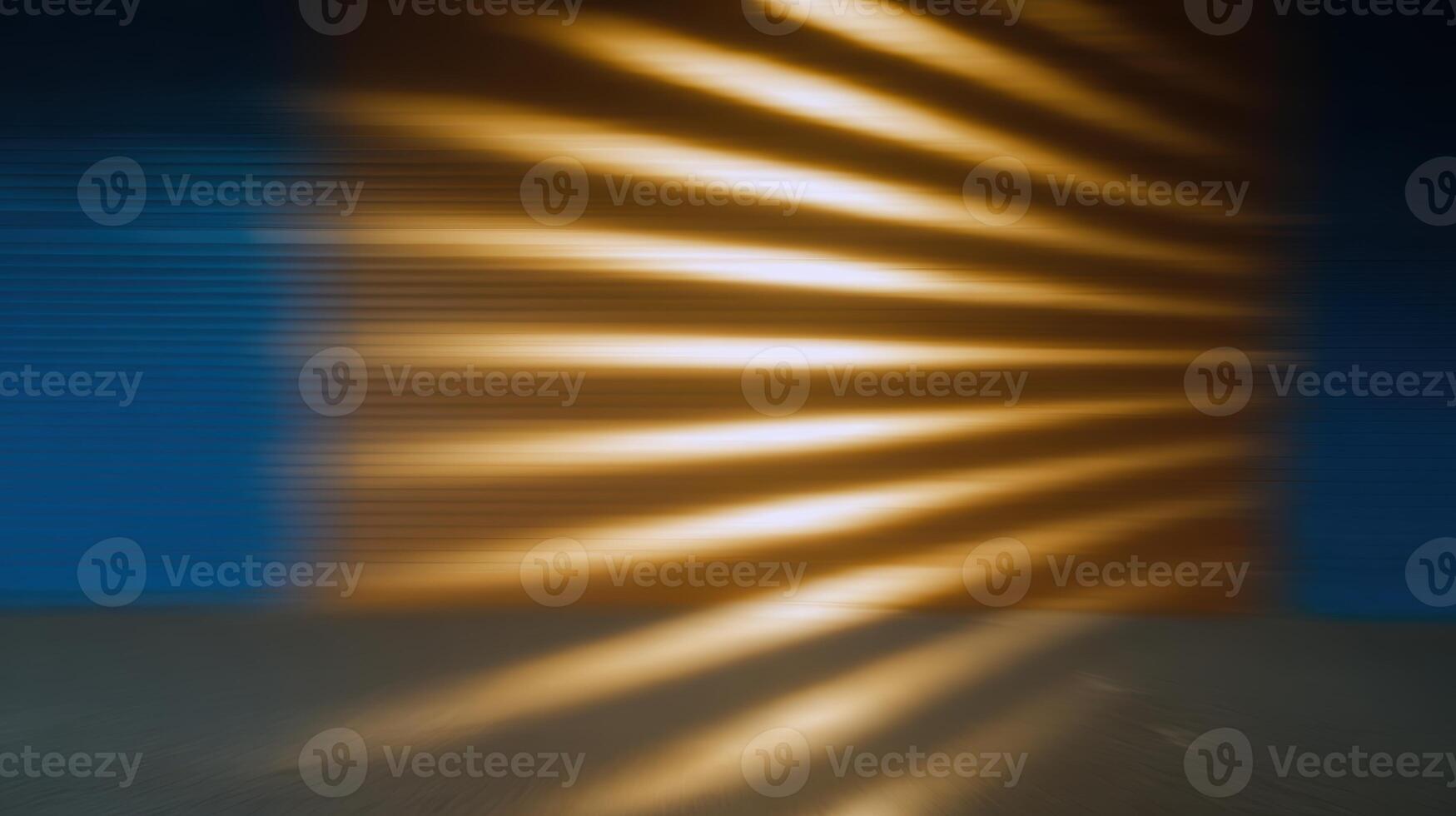 Light patterns create an artistic effect on the wall photo