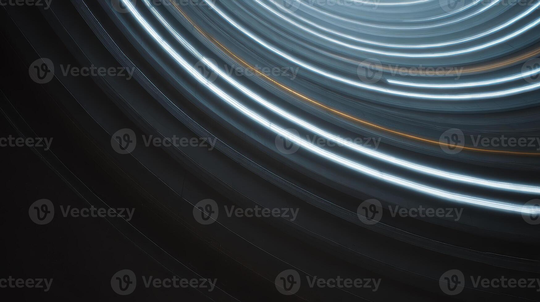 Light trails swirl in a mesmerizing motion display photo