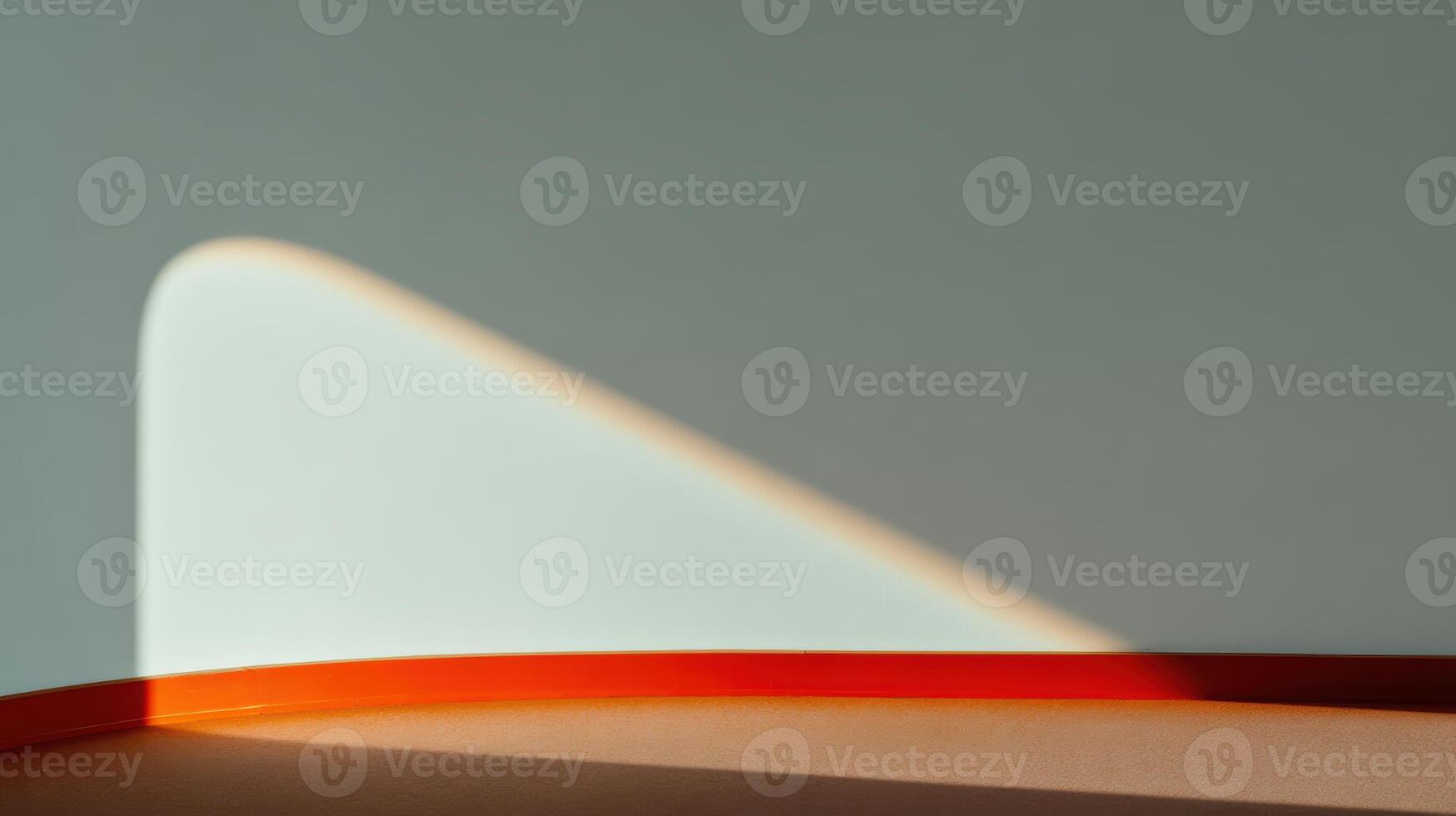 Light and shadow play on a simple table surface photo