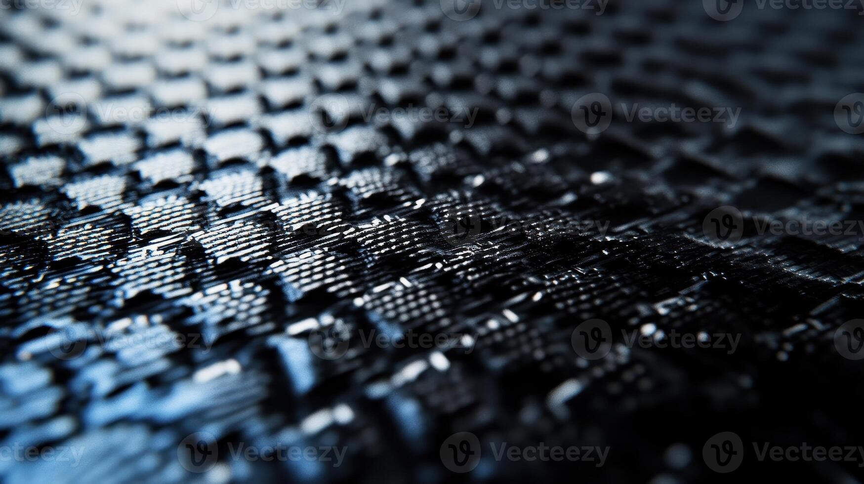 Close Up Of Synthetic Fabric Pattern Showing Texture And Weave photo