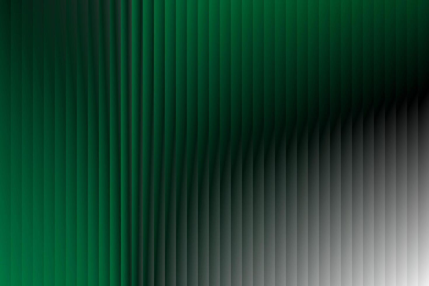 Green abstract background with lines and gradient design vector