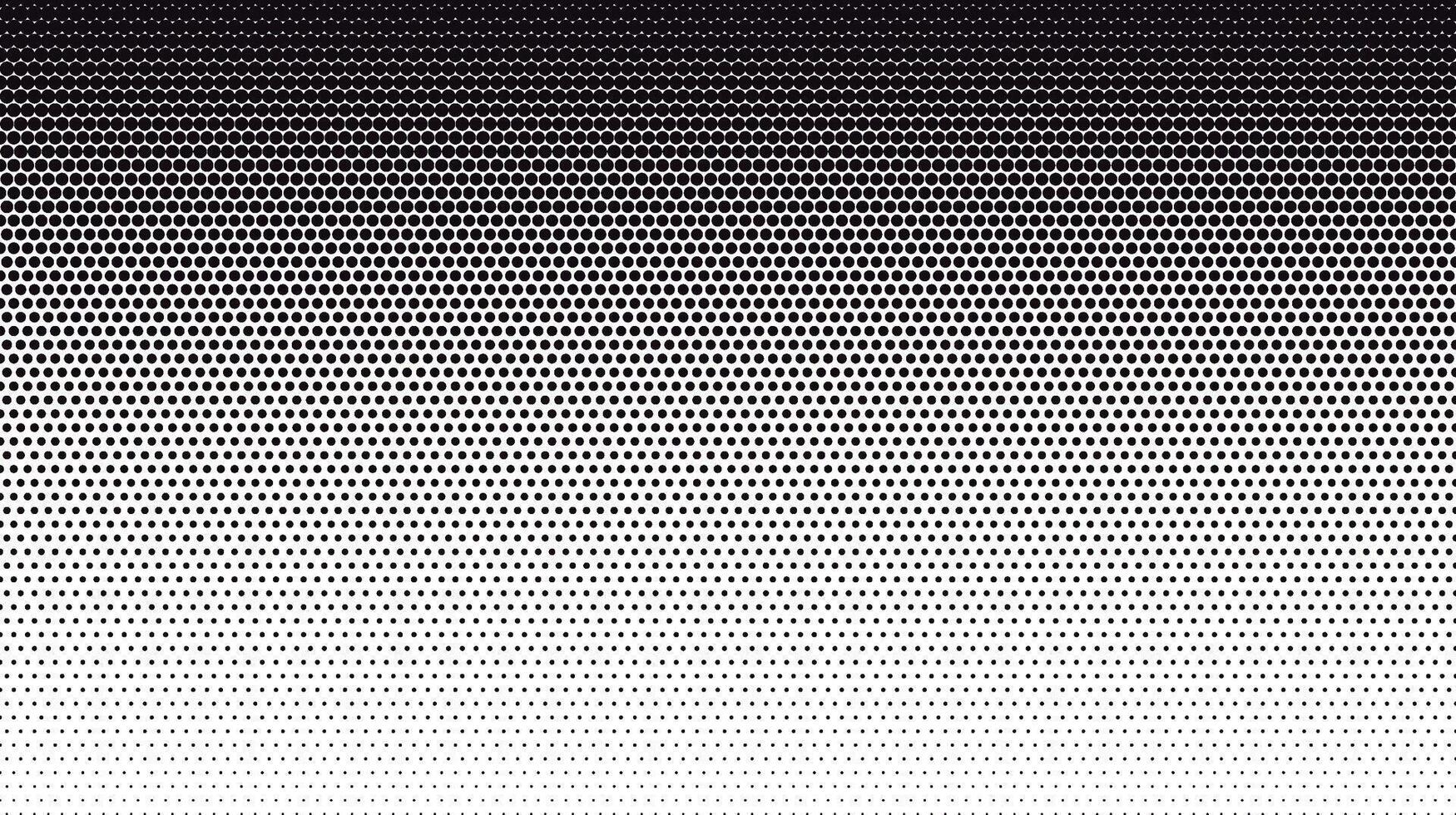 Halftone dot pattern creating a gradient background vector
