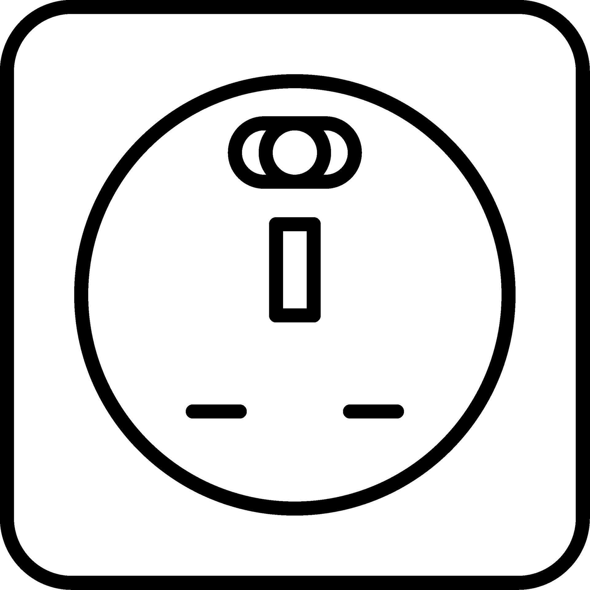 Safety Sign Socket Safety Plug Socket 73671257 Vector Art at Vecteezy