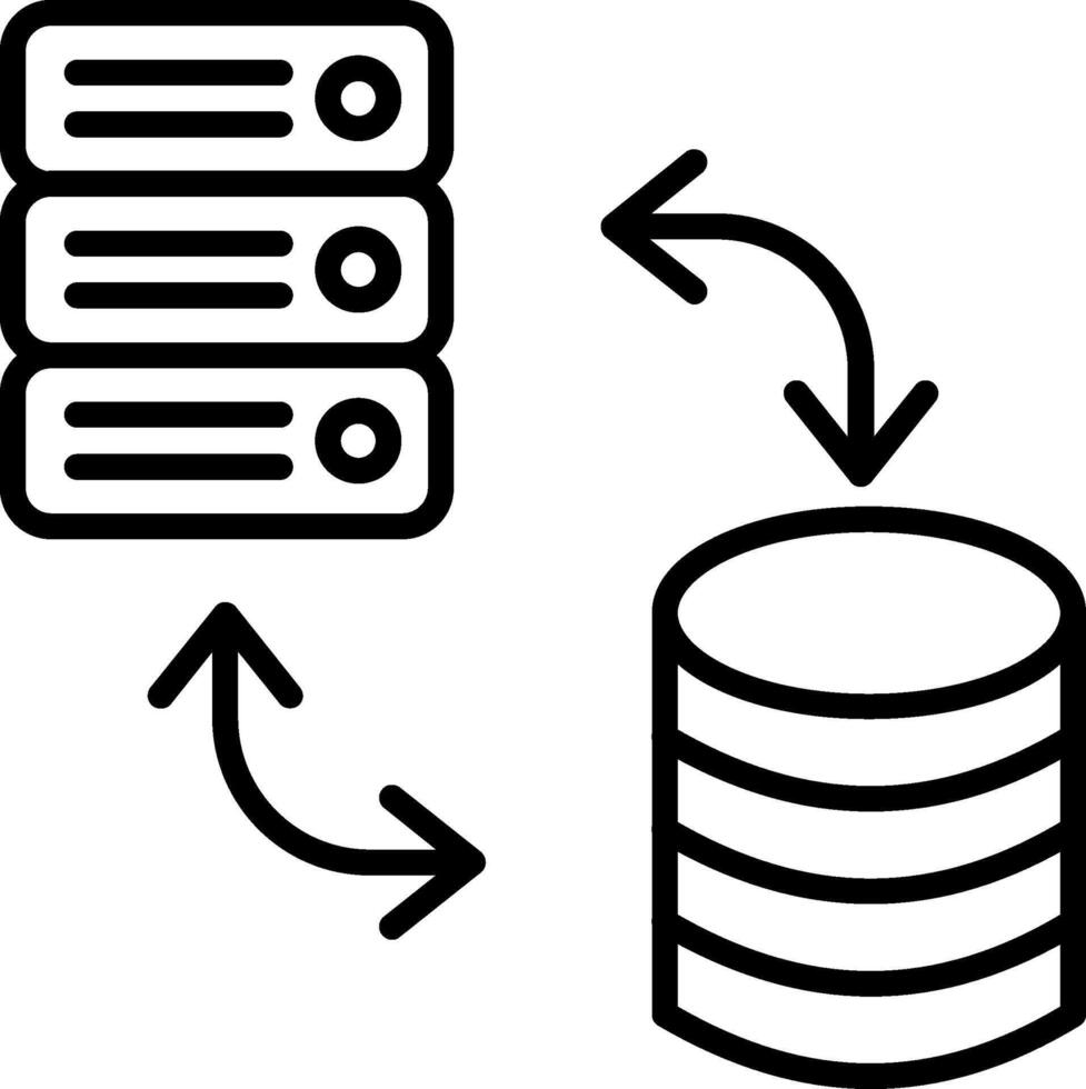 centralizado base de datos sistema vector