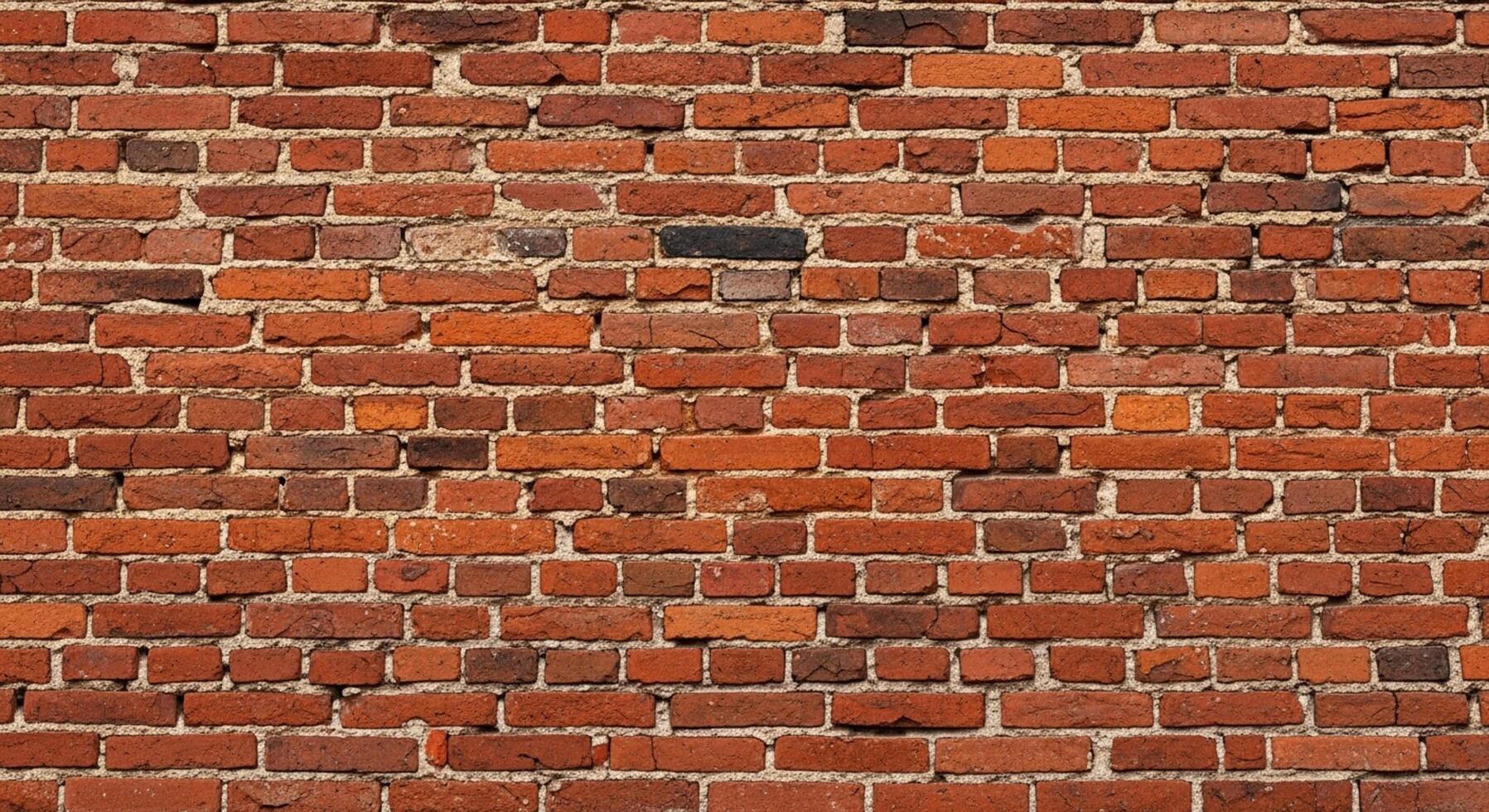 Stunning red brick wall texture perfect for backgrounds, adding rustic charm to architectural renders, and dynamic design projects. photo