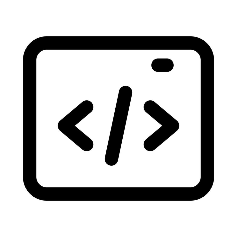 programación profesional línea icono colocar. moderno ilustraciones representando codificación, desarrollo, software lógica, y técnico flujos de trabajo. vector