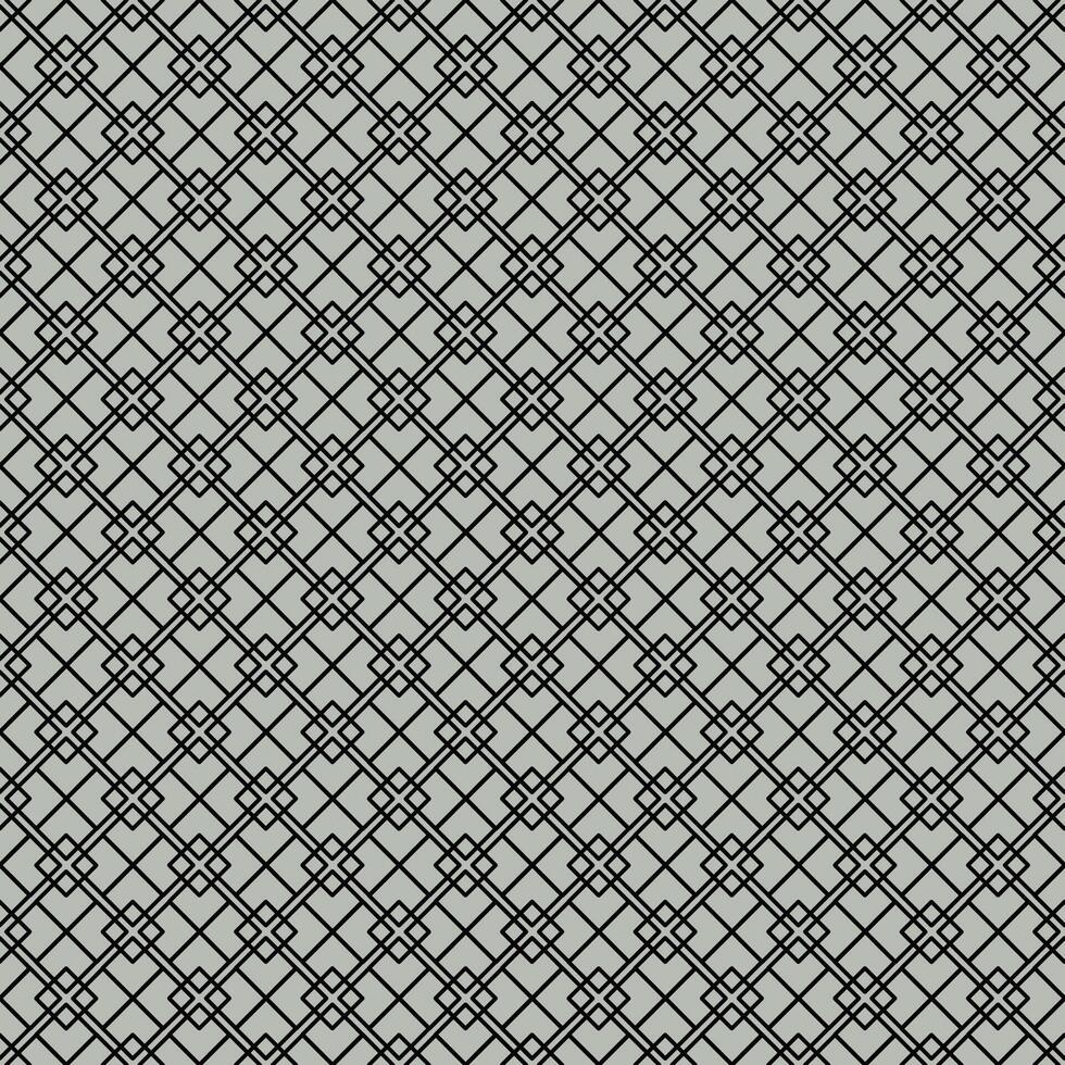 Geometric pattern featuring interlocking diamond shapes on a light gray background. The design repeats seamlessly, offering a minimalist, modern aesthetic suitable for wallpapers or textiles. vector