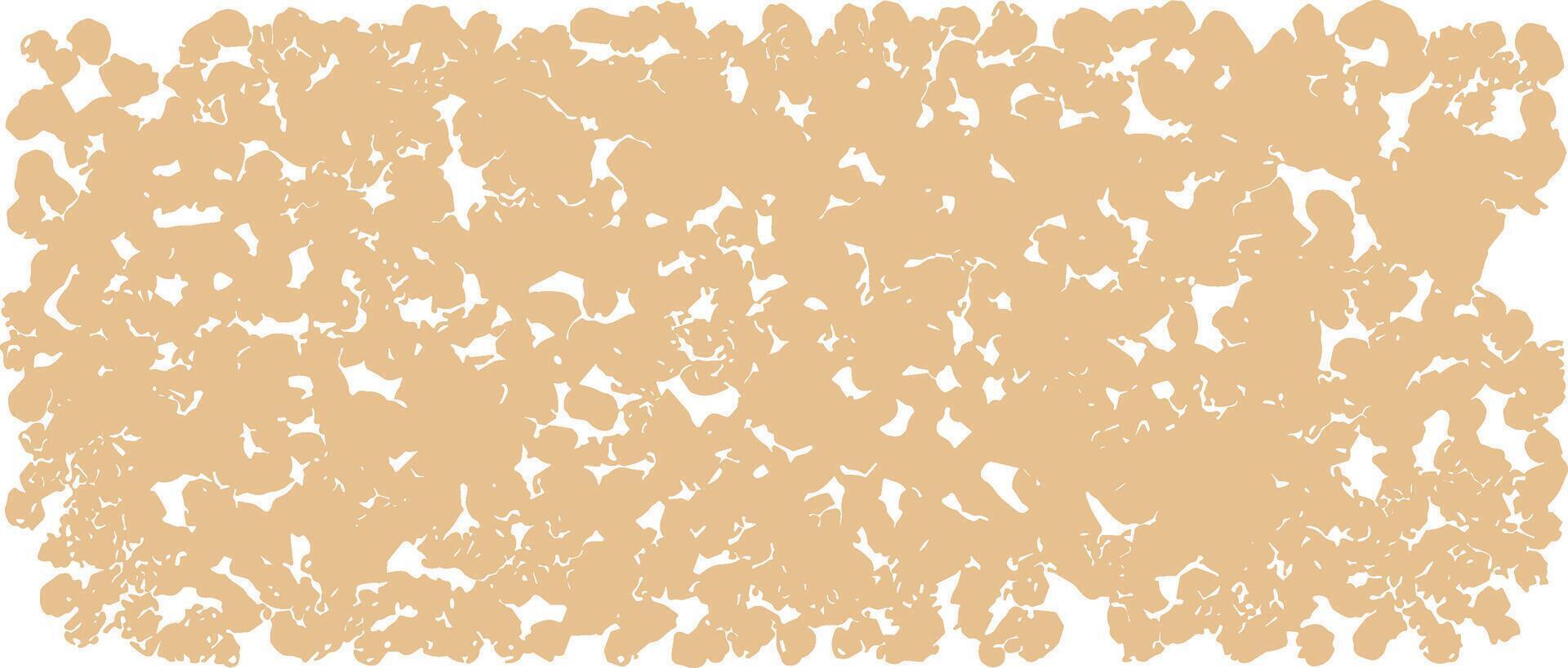 Beige Abstract Irregular Spots Pattern Background Illustration in Flat Style vector