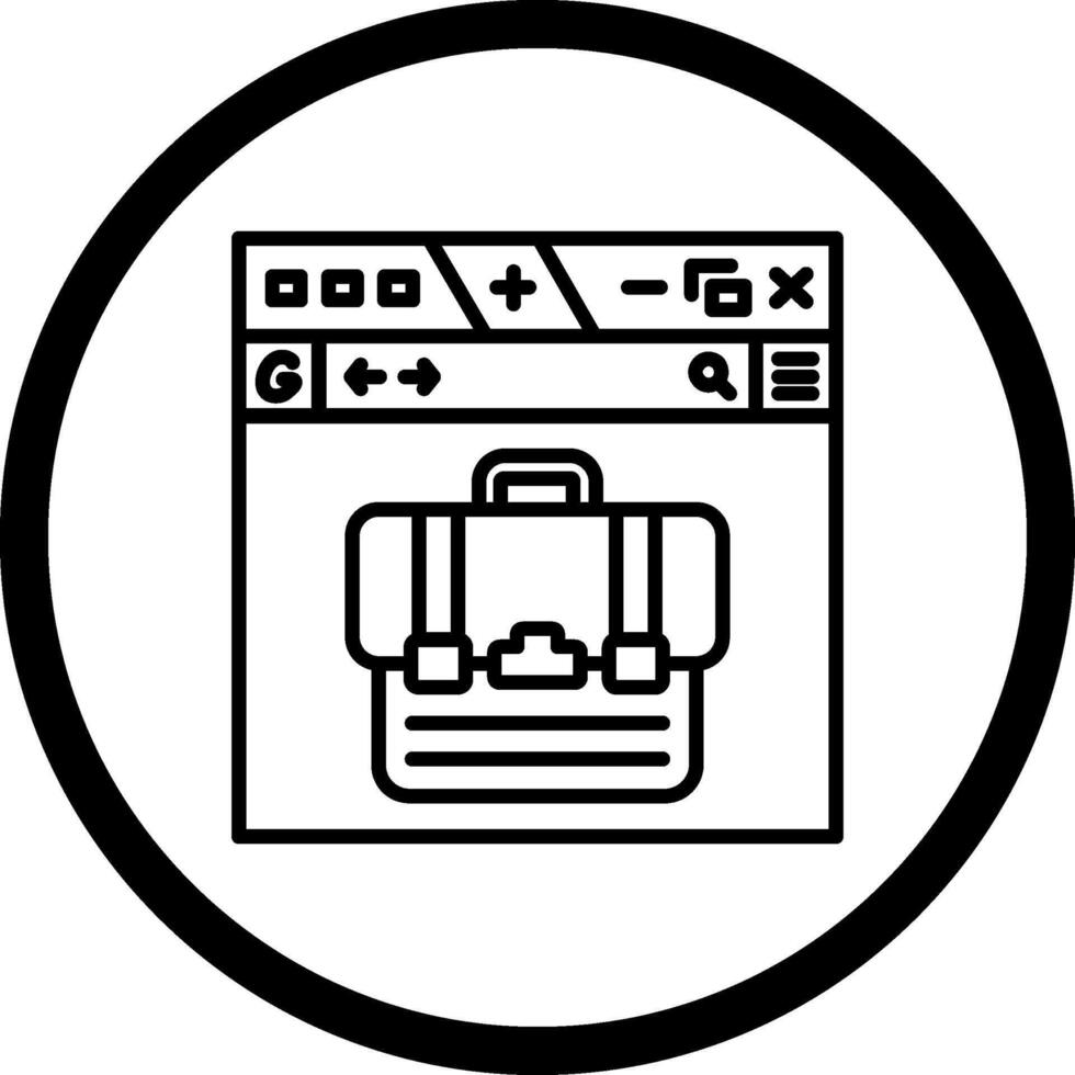 Browser Functional Modern Graphic Layout vector