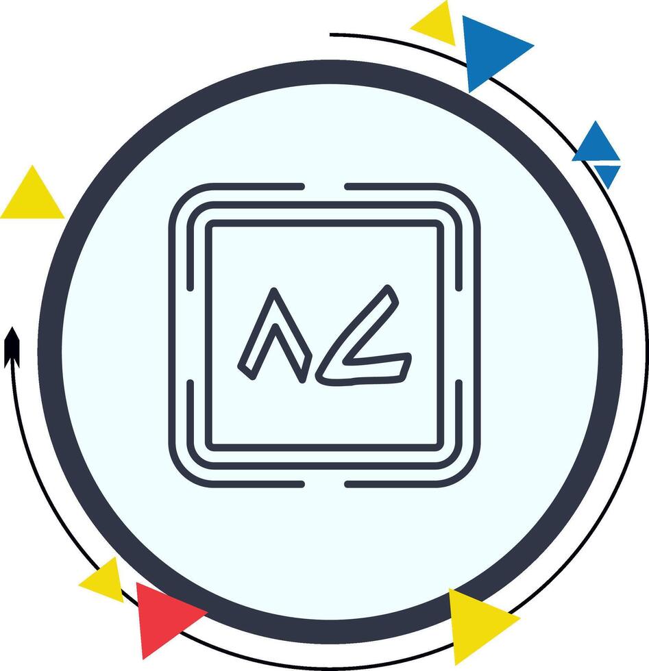 Urdu Eighty Seven Balanced Smooth User Interface Layout vector