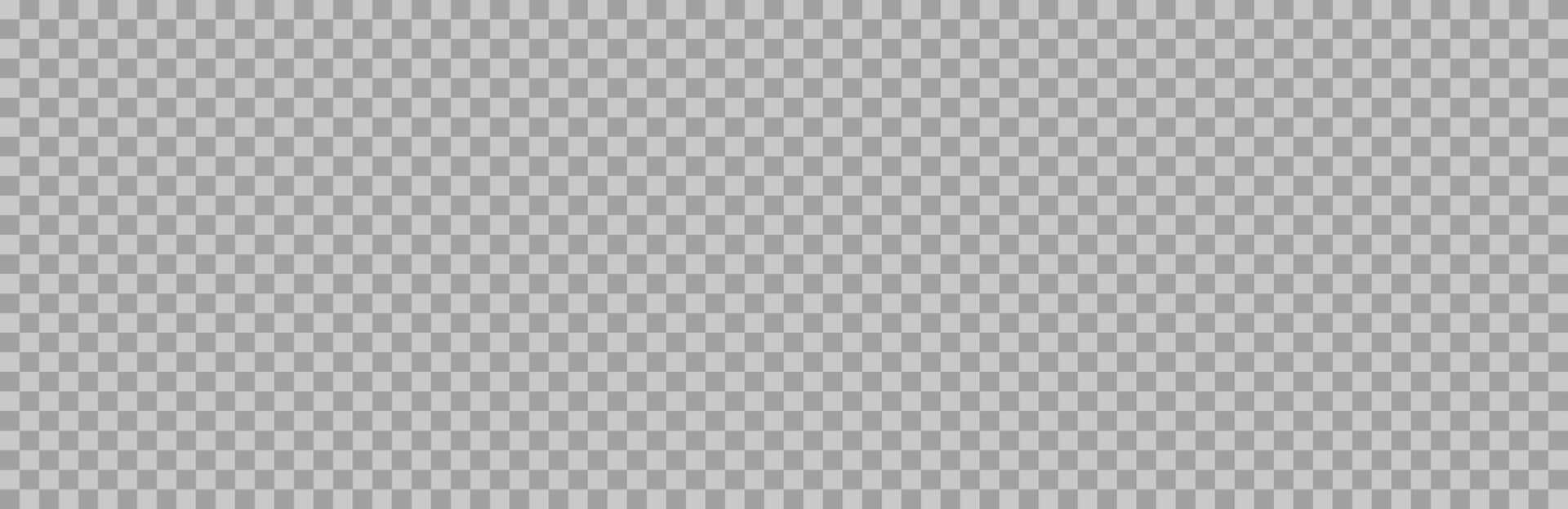 Universal gray checkered background. Fake transparency in layouts. For different designs of banner, poster, postcard or web designs. Squares pattern. vector