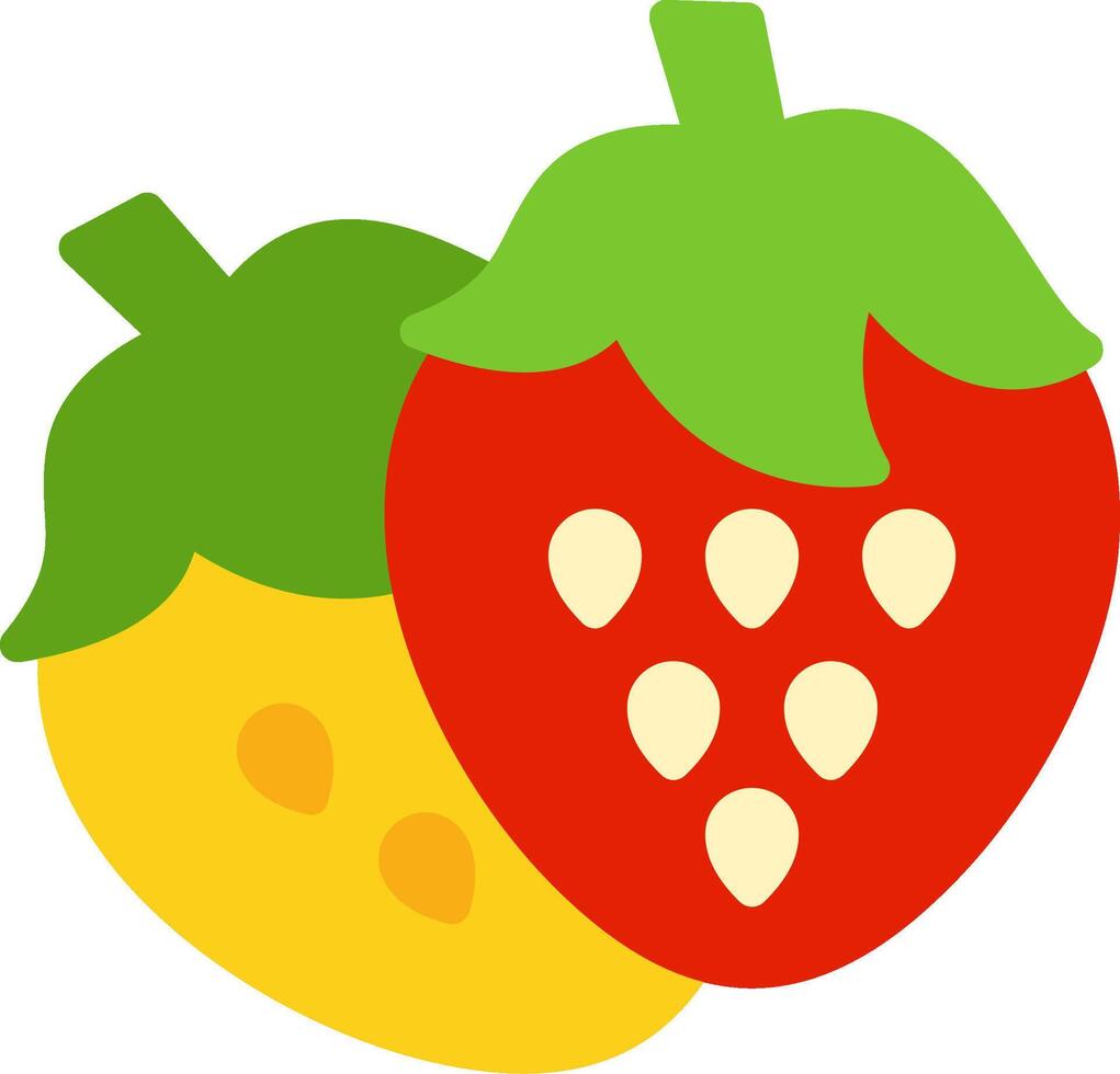 Strawberry Coded UI Symbol vector