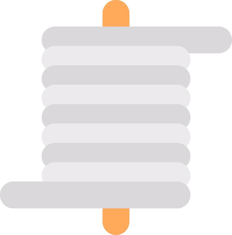 Coil Sharp Line Mark vector