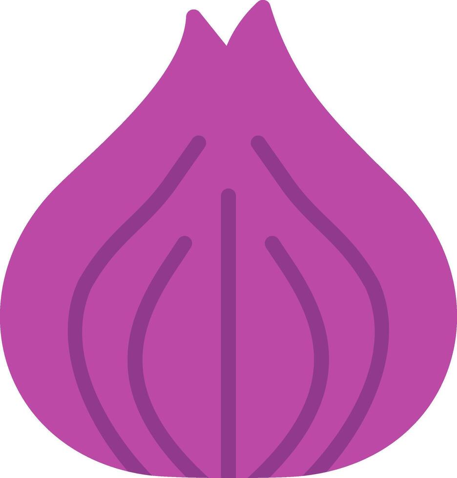 Onion Clean Frame Object vector
