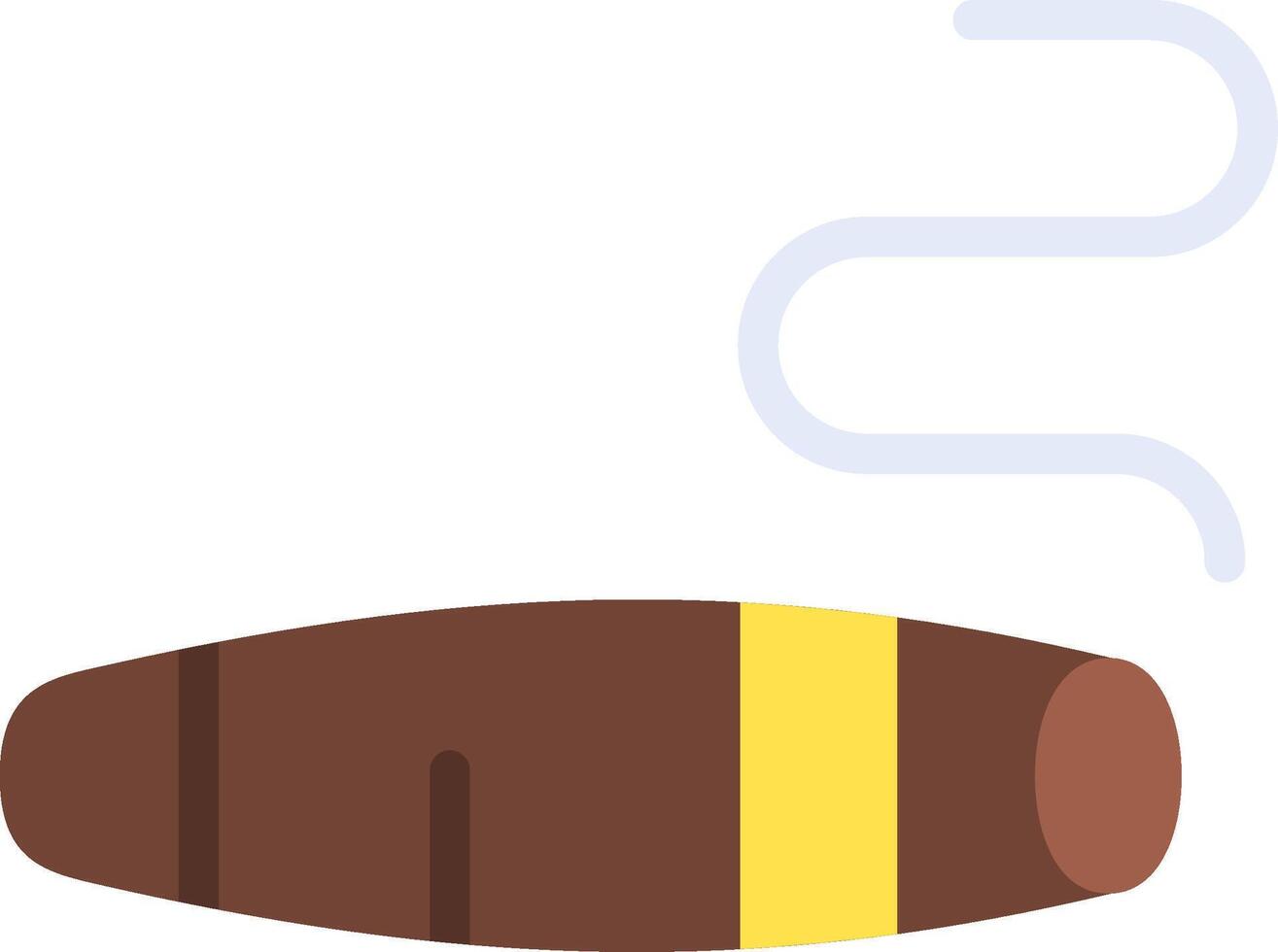 Cigar Sharp Edge Visual vector