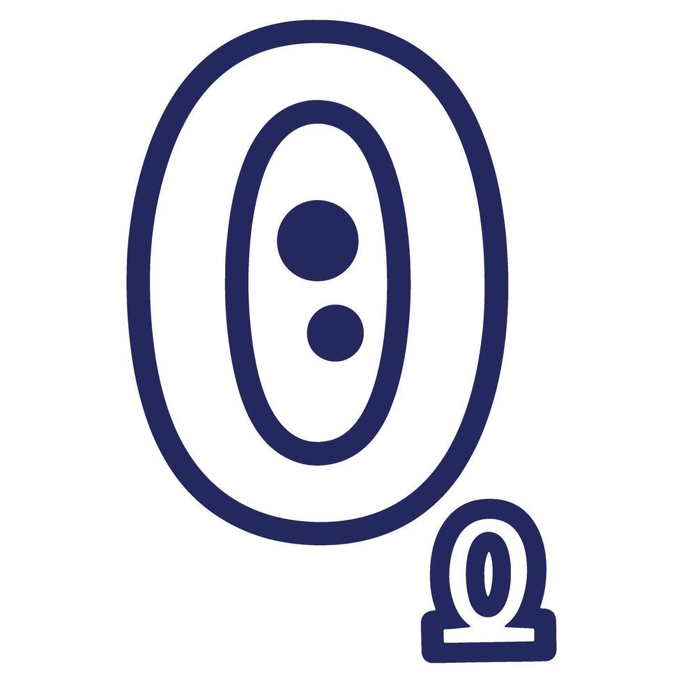 Stylized Antenna Illustration in Dark Blue Against White Background Depicting Communication Signals Technology and Data Connection vector