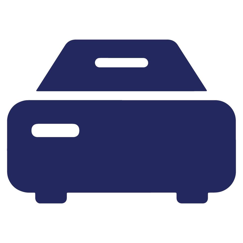 Modern Electric Car Icon Front View Clean Design for Automotive and Technology Concepts Simplicity in Transportation vector