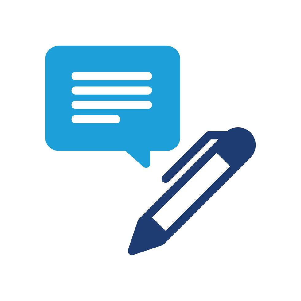 Comment Section colored icon design good for web or mobile app vector