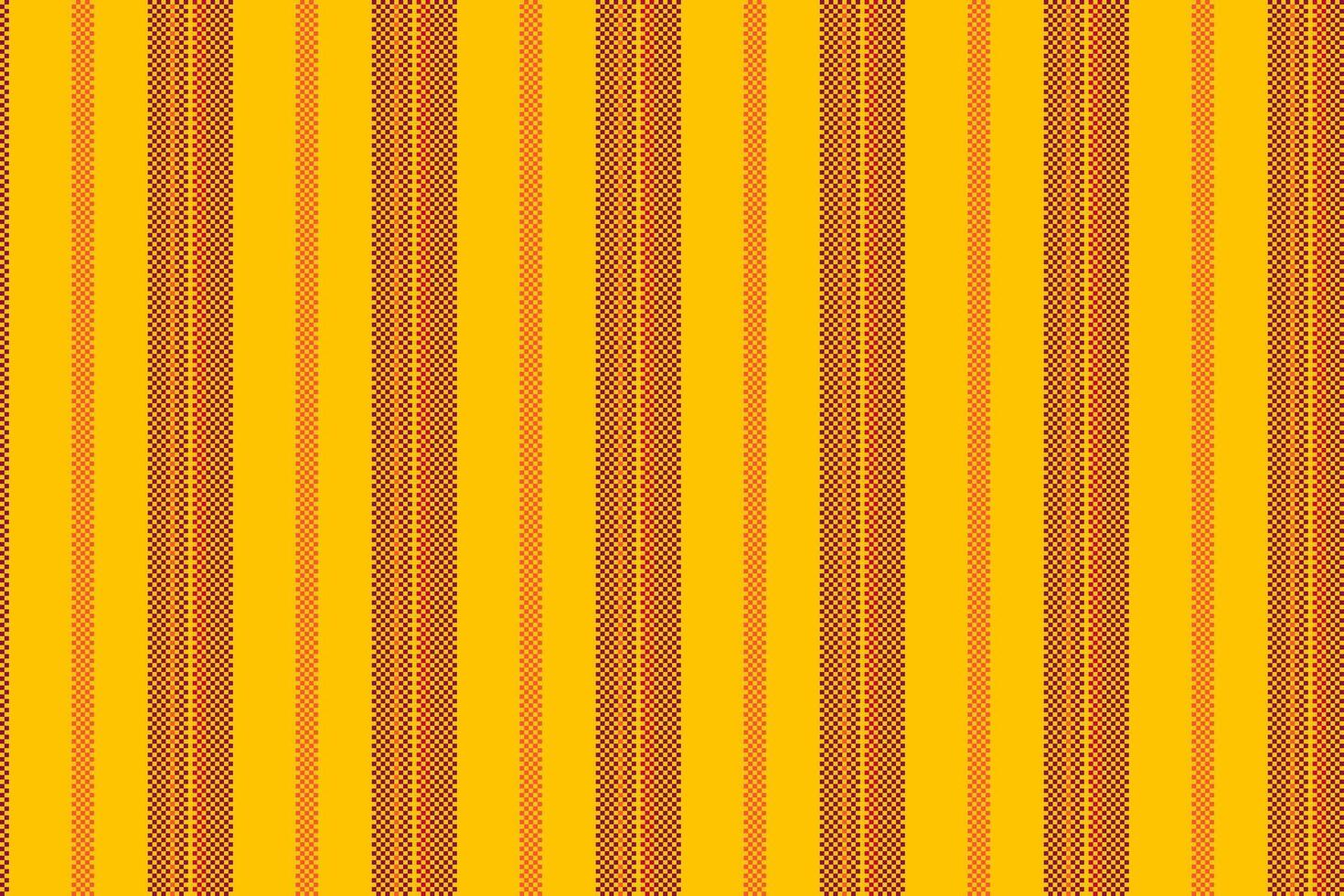 Iriental pattern vertical fabric, graphic textile seamless. Tccupation stripe background texture lines in golden poppy and pink colors. vector