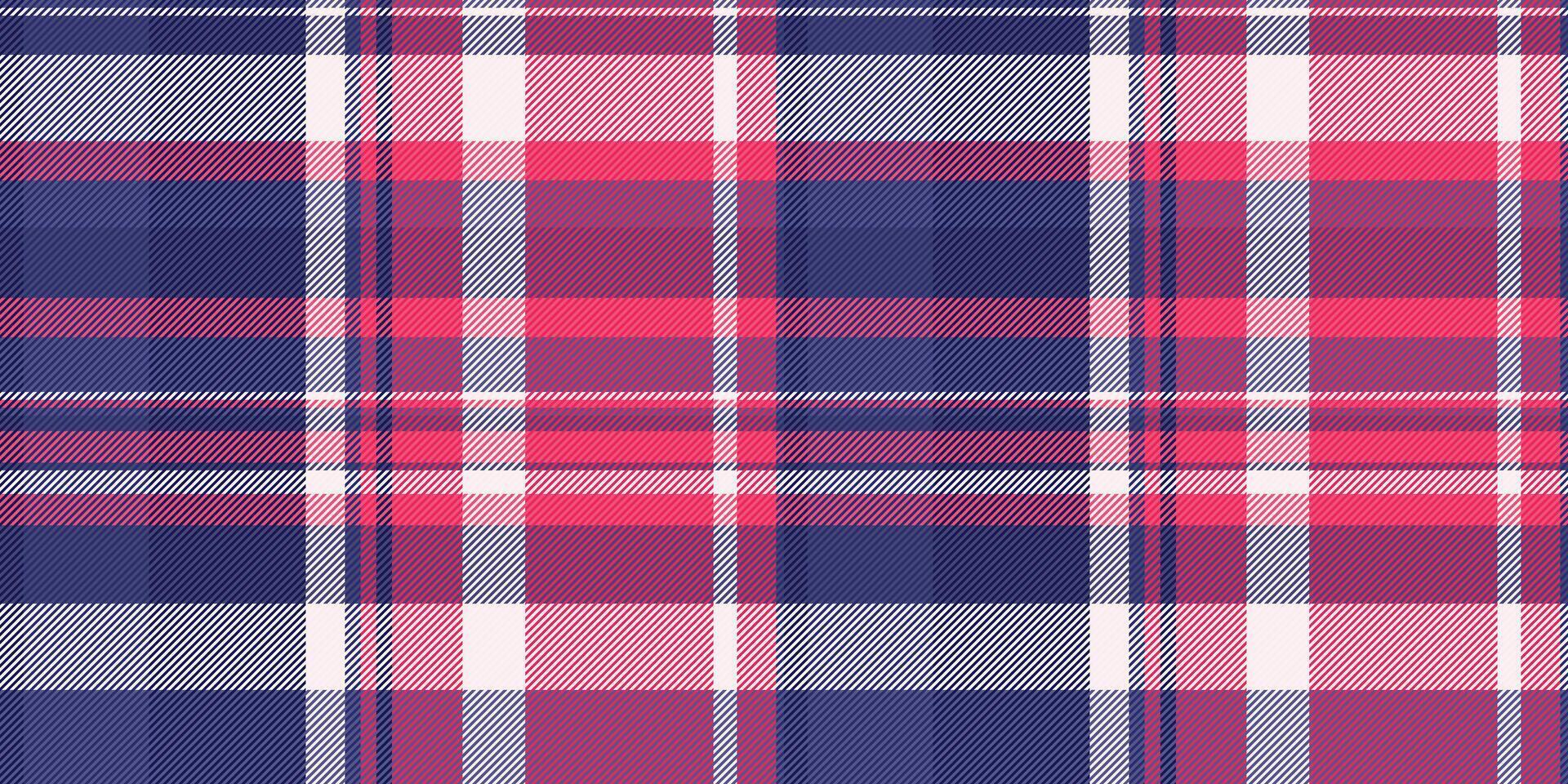 Goose textile tartan, occupation texture plaid fabric. Scrapbook background pattern check seamless in blue and red colors. vector