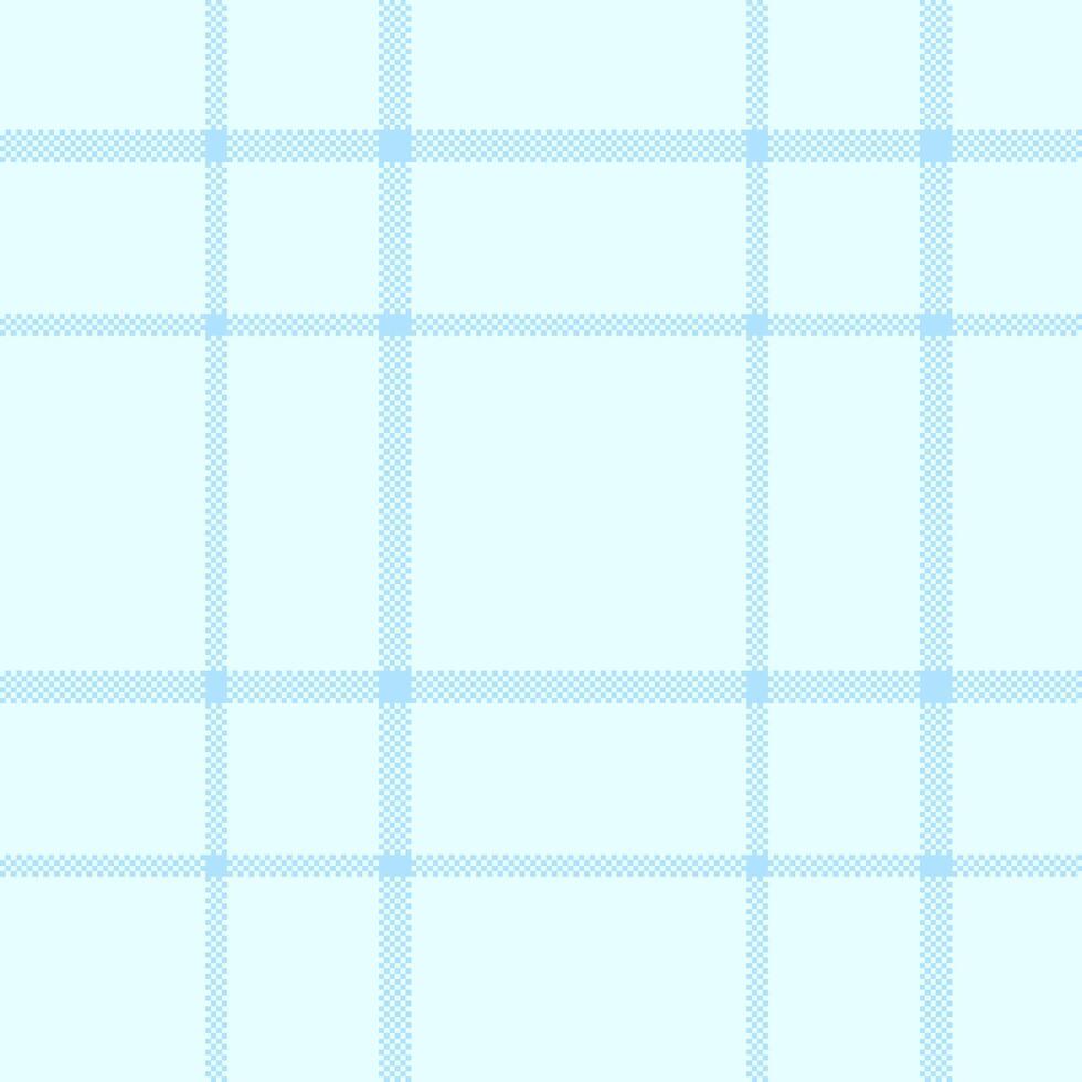 Gentle blue plaid pattern. A seamless textile design perfect for backgrounds, fabric, or creating a calming, minimalist aesthetic. Versatile texture. vector