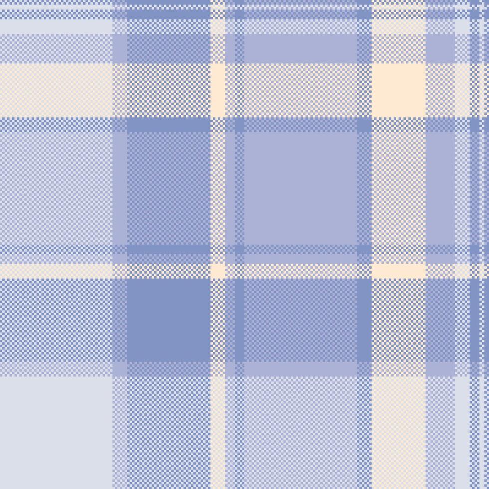 Difficult fabric pattern check, stage plaid background tartan. Scrapbooking texture textile seamless in light and white colors. vector
