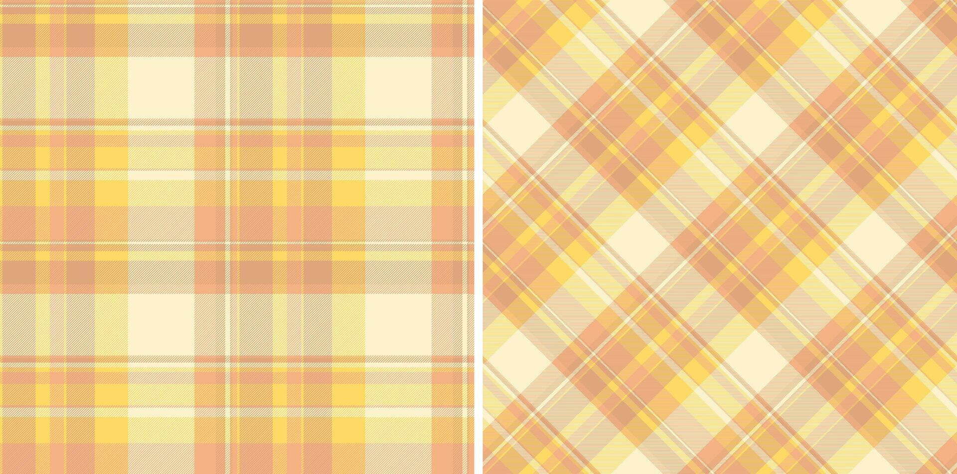 Warm, inviting fabric pattern. A classic checkered design, suitable for backgrounds, textiles, and cozy fall themes. Versatile for print or web use. vector