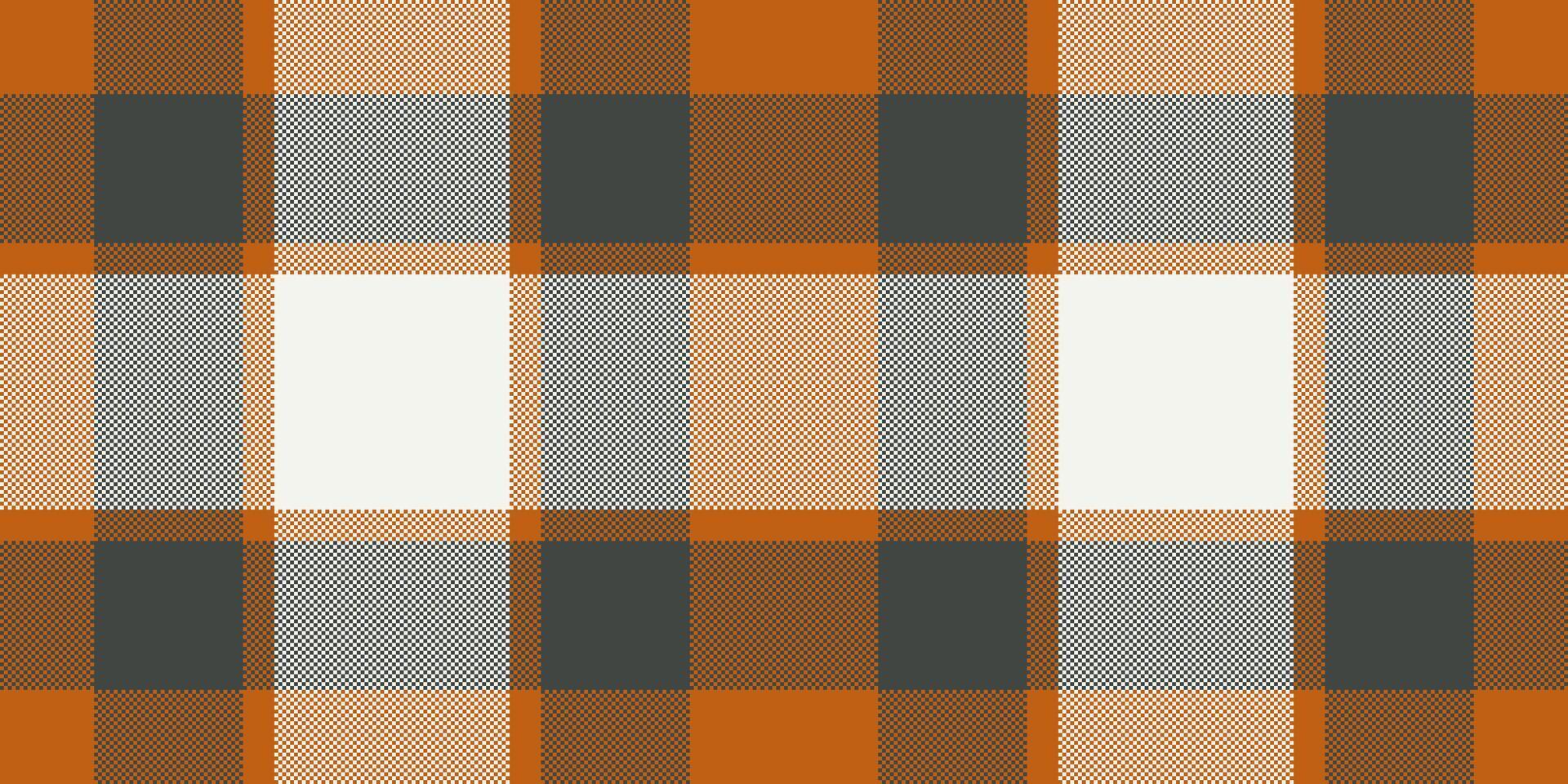 Cozy checkered pattern. Rustic fall colors create a warm, inviting texture. Great for backgrounds, textiles, or adding a touch of homespun charm. vector