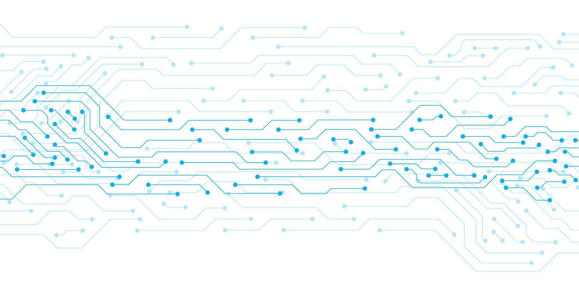 Abstract motherboard texture design. Digital technology concept with electronic circuit board. Suitable for header, banner, website and presentation vector