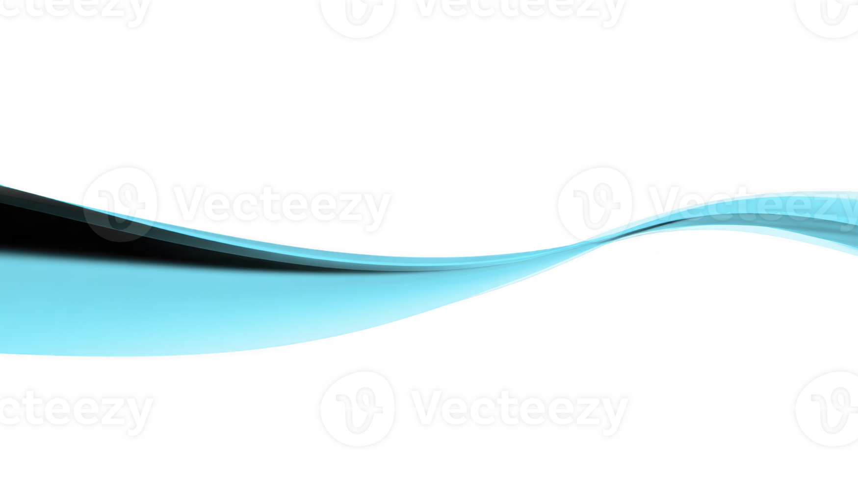 Blue wave abstract background with smooth flowing lines, modern minimal design, dynamic motion, and clean gradient effect, perfect for presentations or digital graphics png