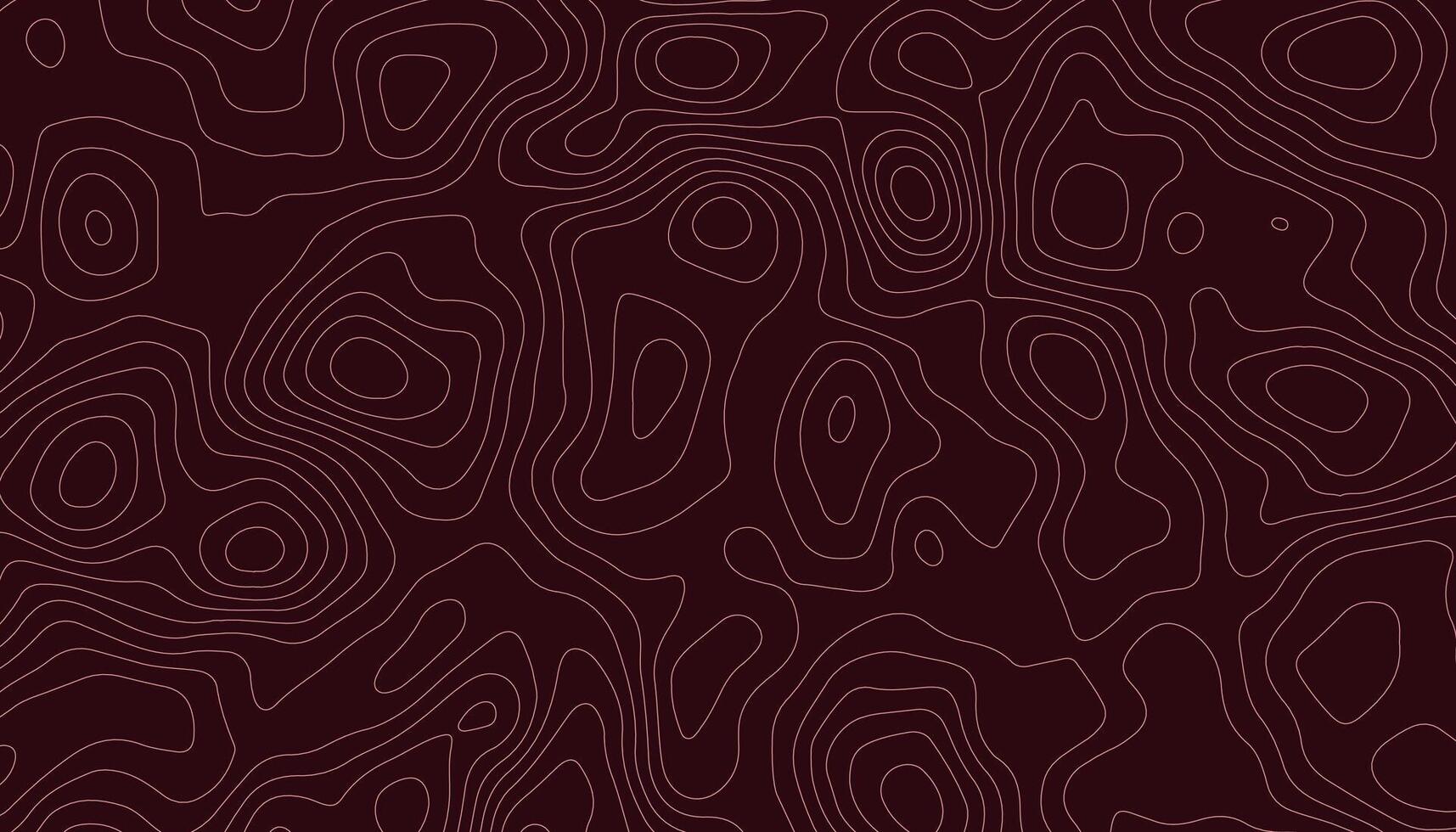 Abstract Topographic Contour Line Pattern vector