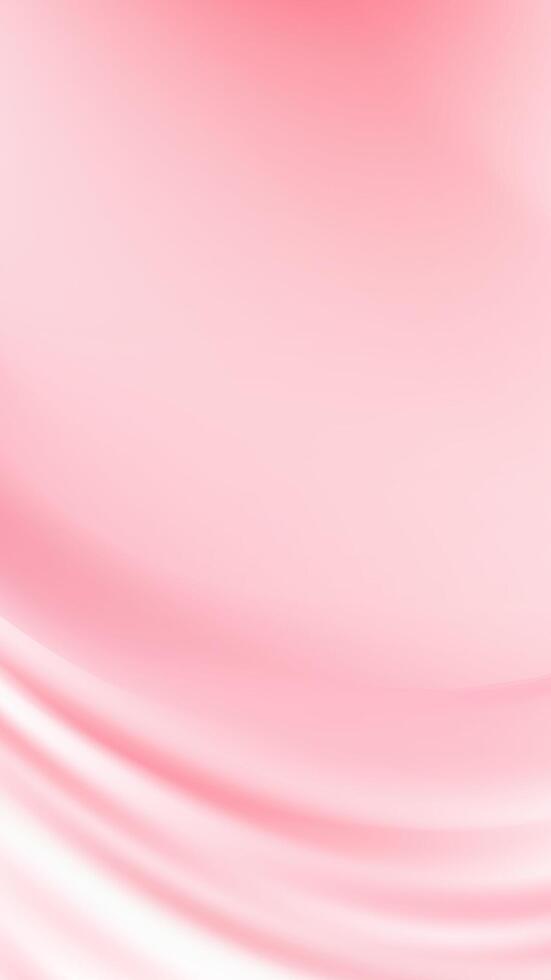 Soft Pink Abstract Gradient Wave Background vector