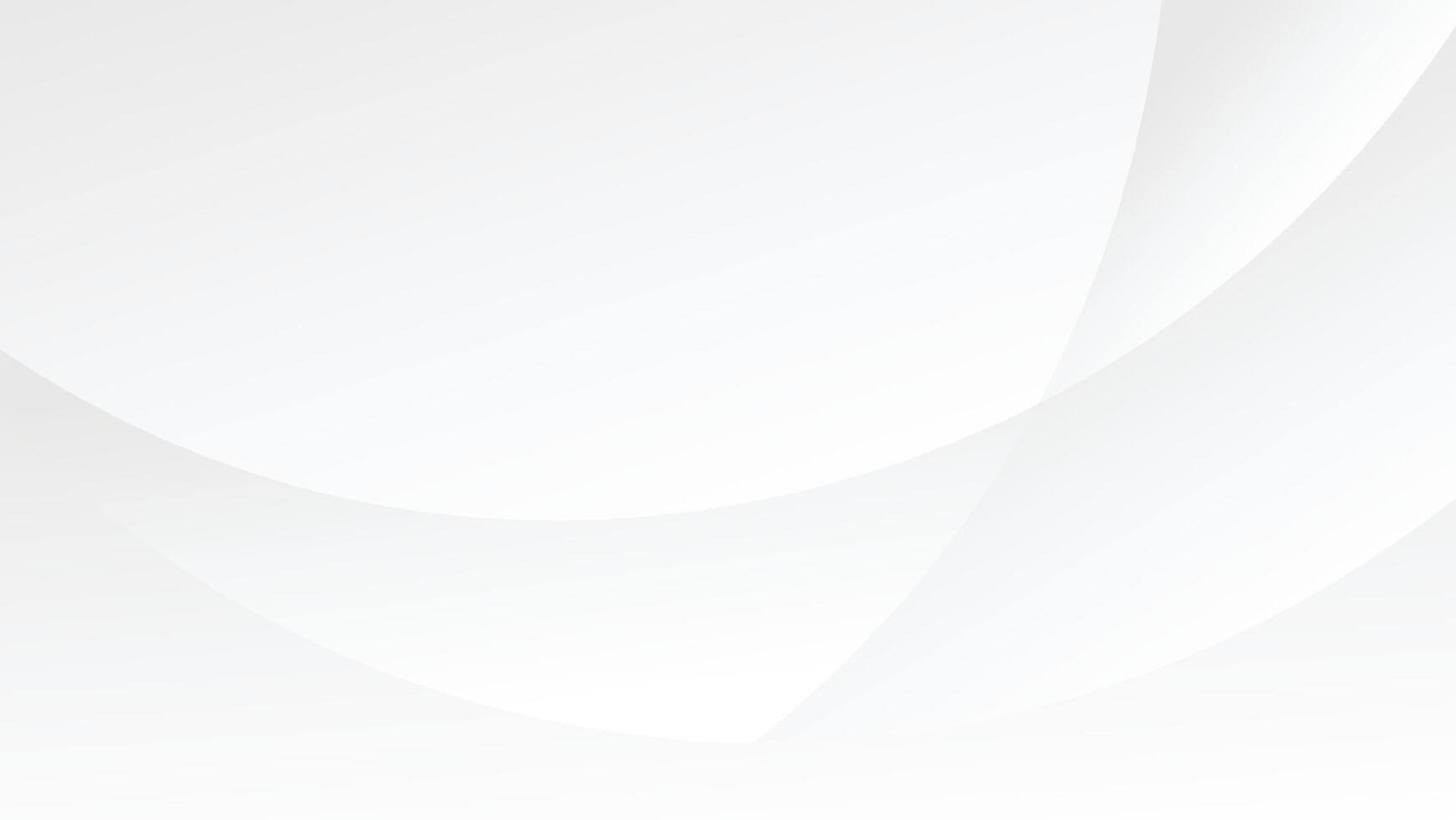 white background with abstract modern curve lines vector