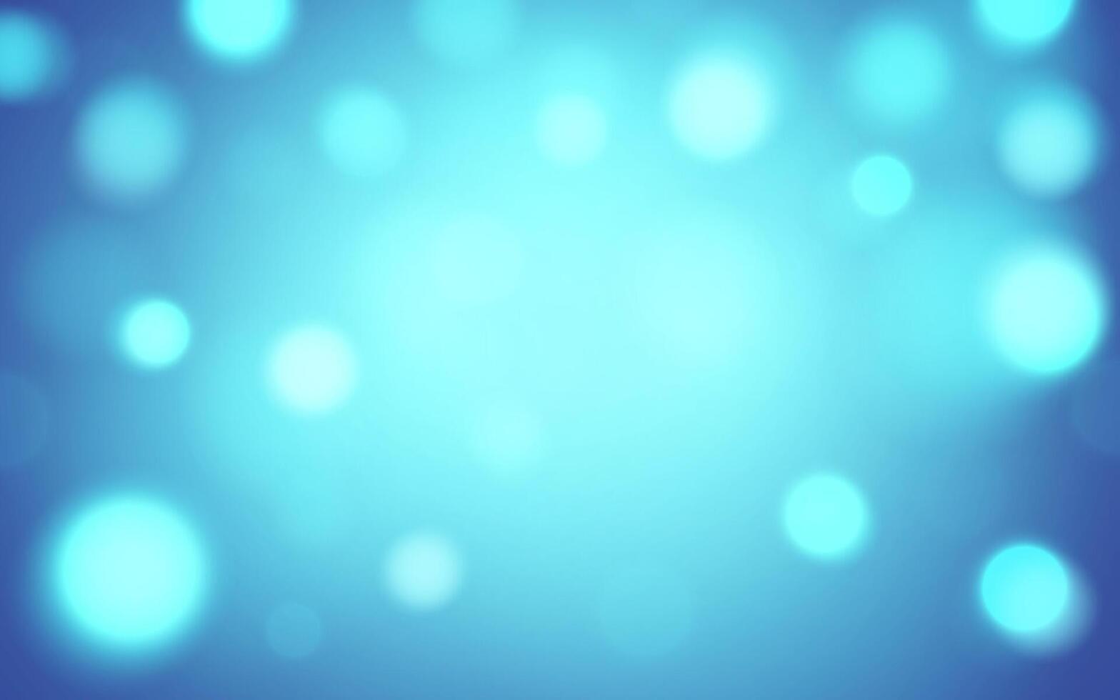 Blue Bokeh Light Background with Soft Glow Effect, Abstract Cool Blur Design for Modern and Minimal Style, Background decoration vector
