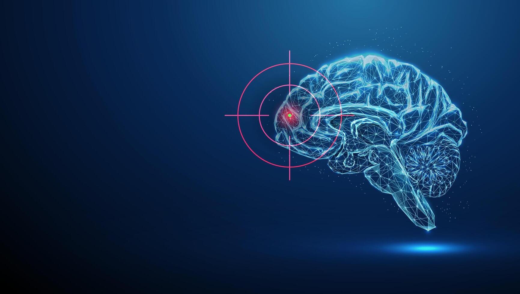 Digital brain with target focus vector