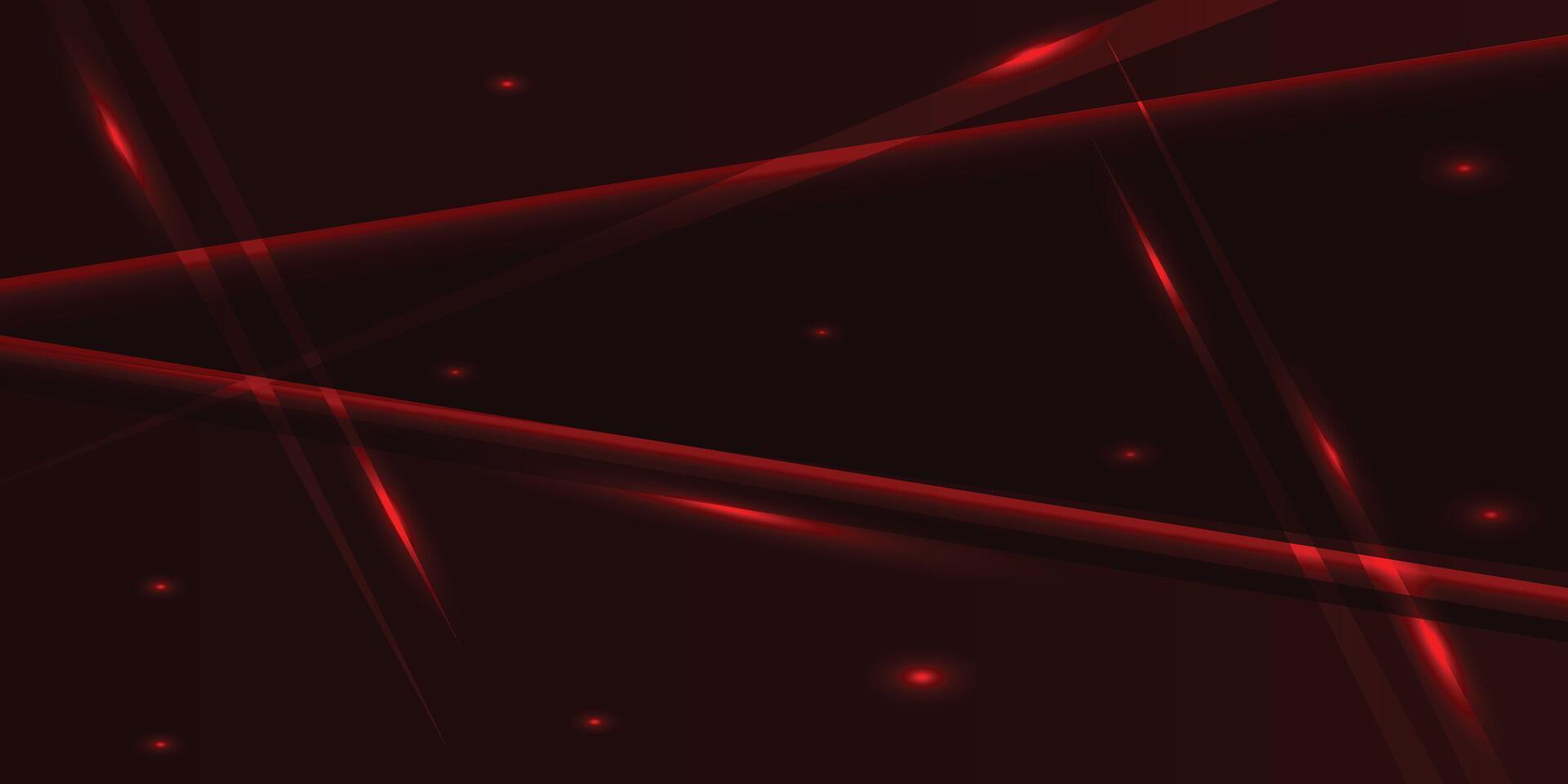 Dark Red Abstract Background with Laser Beam Streaks vector