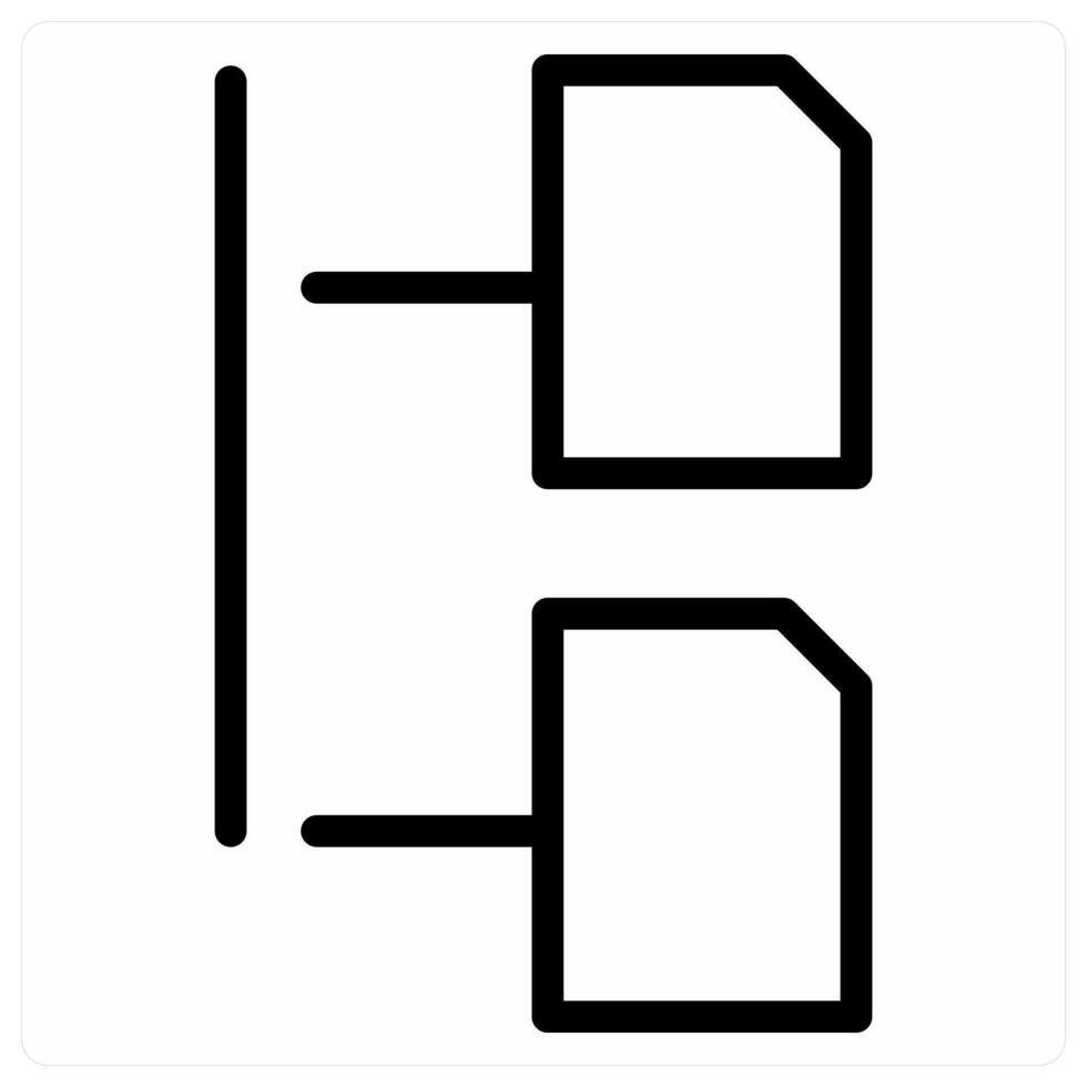 List and menu icon in black color vector