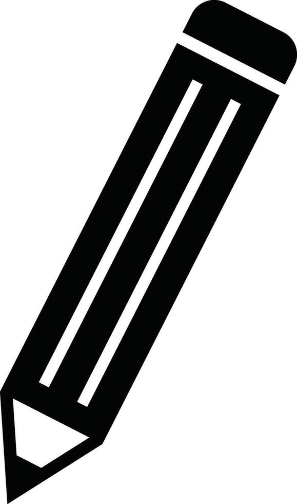 Pencil Icon Set. Edit, Write, and Drawing Symbols. Text Editor, Creative Tool and Sketching Pen Icons for Note Taking vector