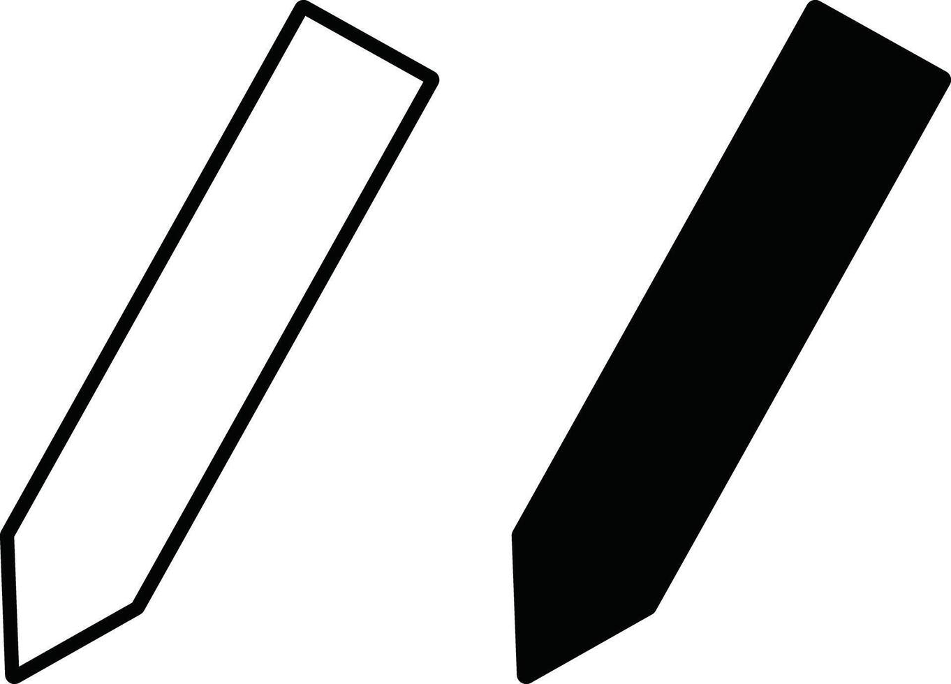 Pencil Icon Set. Edit, Write, and Drawing Symbols. Text Editor, Creative Tool and Sketching Pen Icons for Draft Creation, Idea Sketching and Content Design vector